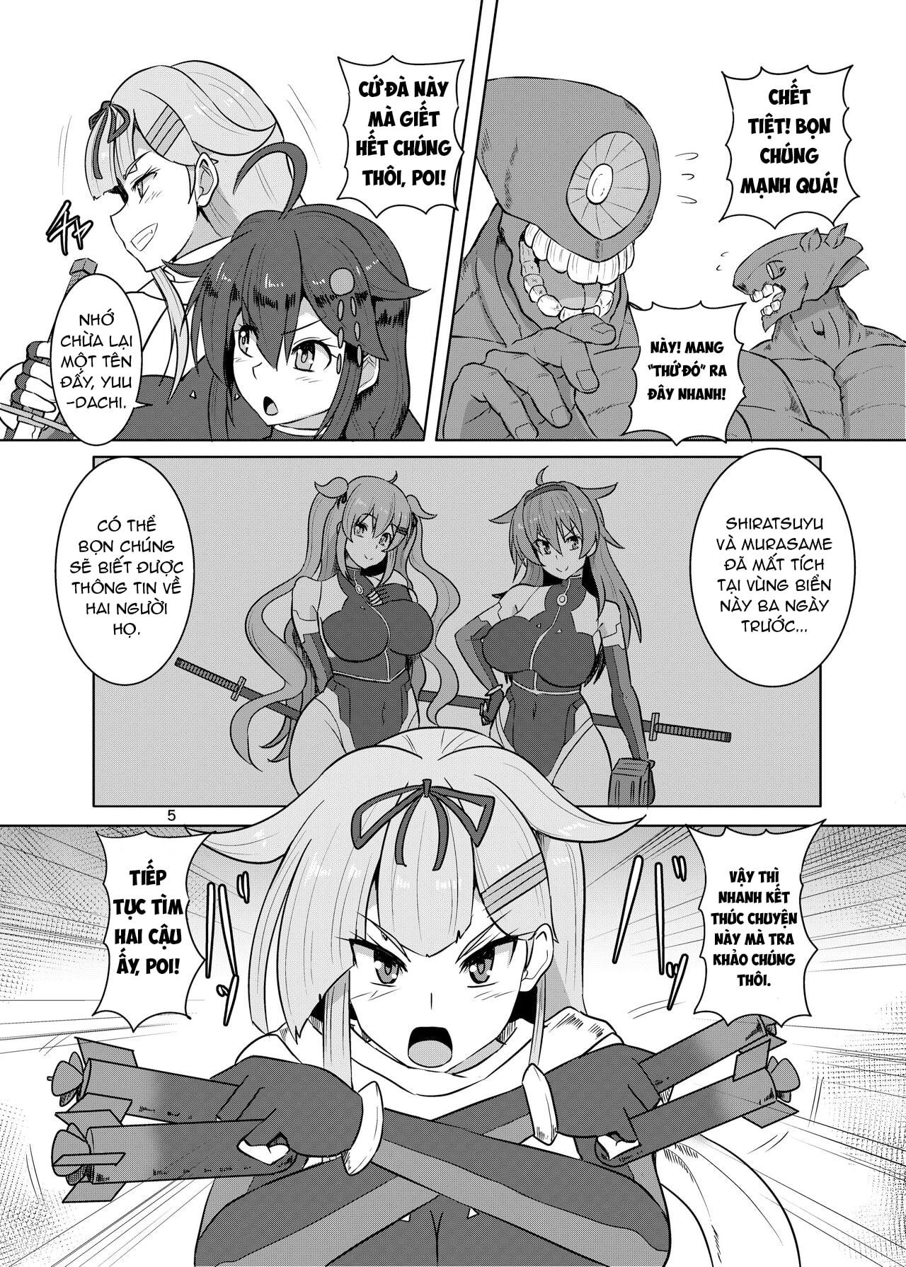 HentaiVN.net - Ảnh 4 - Taimakan Yuudachi Shigure Kinbaku Ryoujoku Emaki - Chap 1