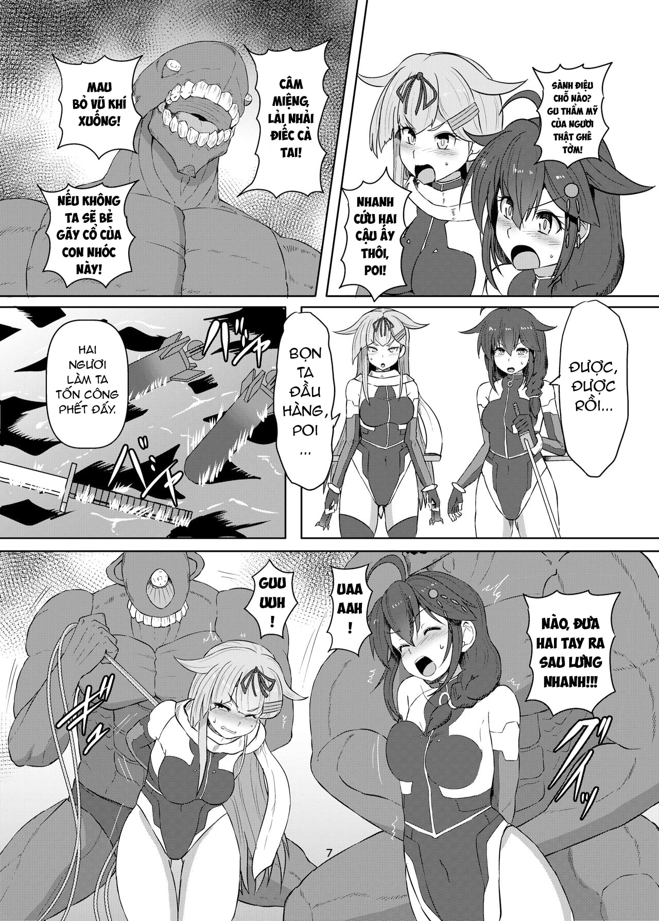 HentaiVN.net - Ảnh 6 - Taimakan Yuudachi Shigure Kinbaku Ryoujoku Emaki - Chap 1