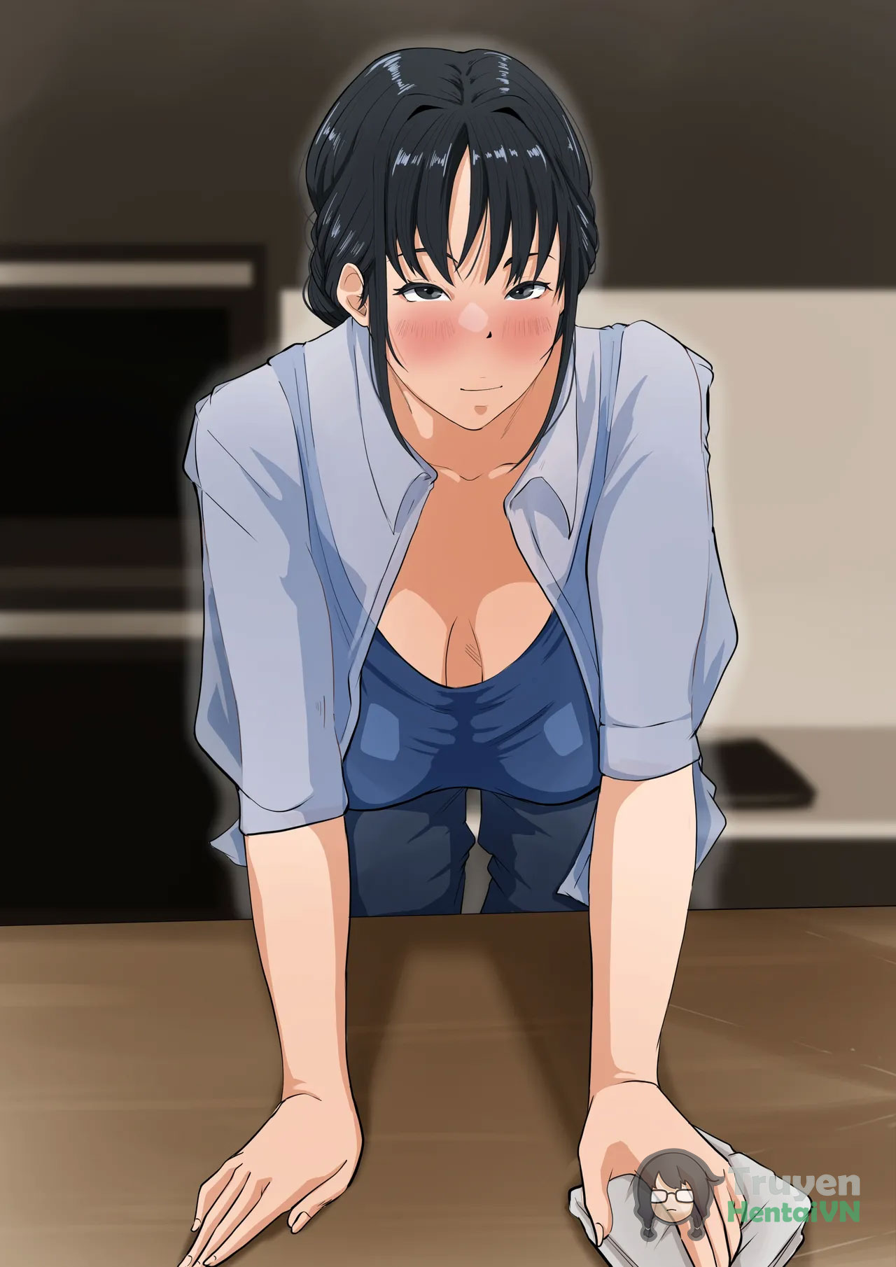 HentaiVN.net - Ảnh 3 - Kaa-san wa Boku no Koto ga Suki Sugiru!! - Chap 1