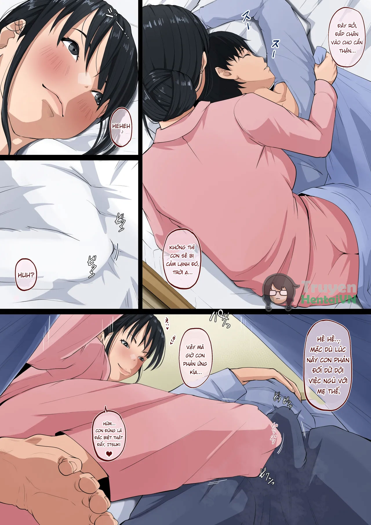 HentaiVN.net - Ảnh 7 - Kaa-san wa Boku no Koto ga Suki Sugiru!! - Chap 1