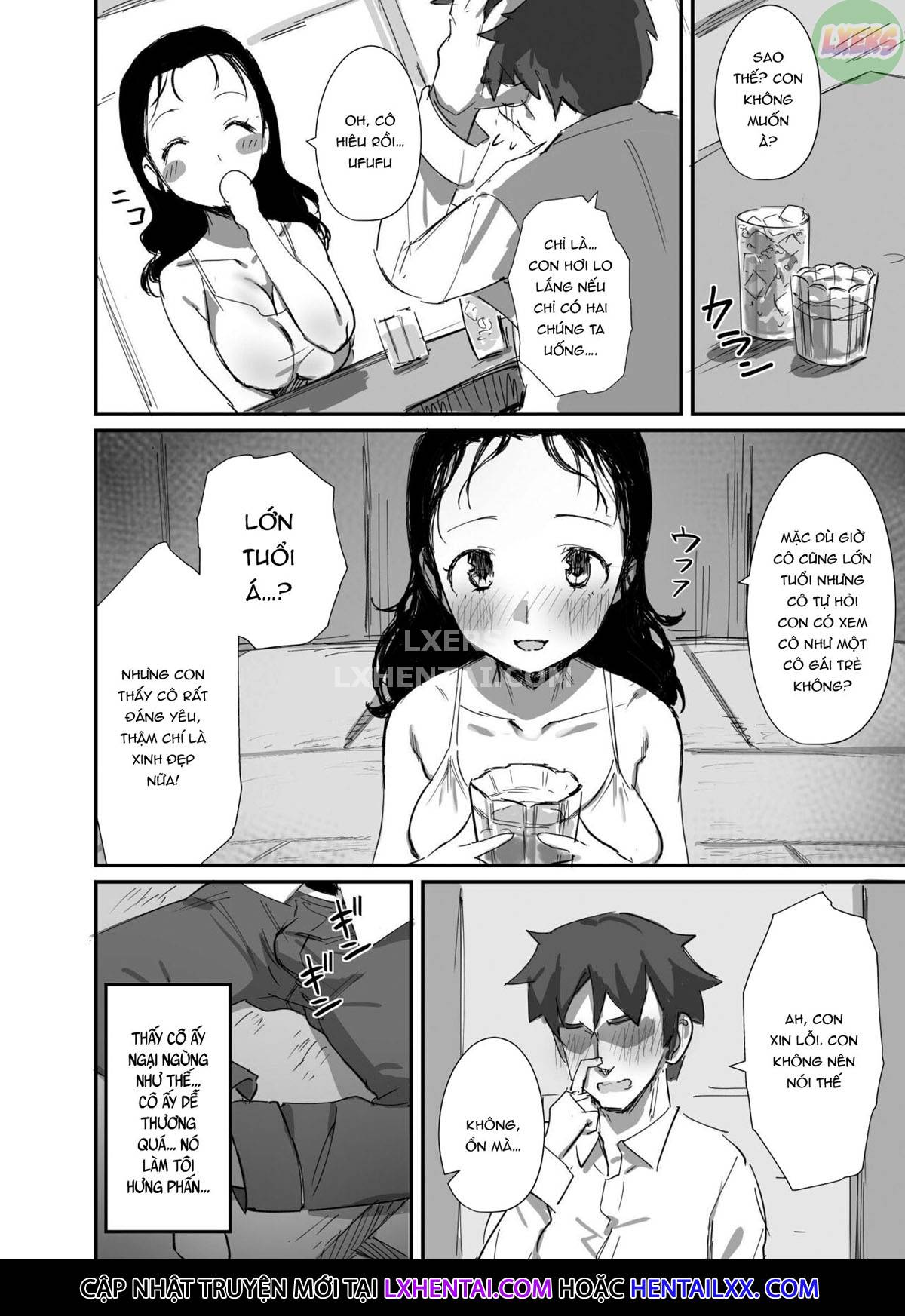 HentaiVN.net - Ảnh 10 - Mùa hè cùng người phụ nữ lớn tuổi - Chap 2