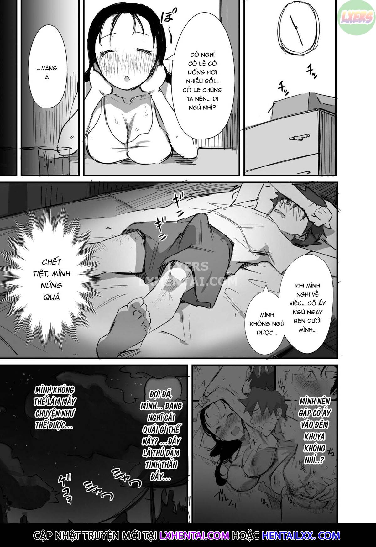 HentaiVN.net - Ảnh 11 - Mùa hè cùng người phụ nữ lớn tuổi - Chap 2