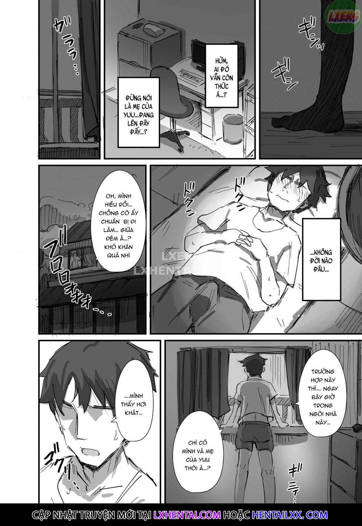 HentaiVN.net - Ảnh 12 - Mùa hè cùng người phụ nữ lớn tuổi - Chap 2