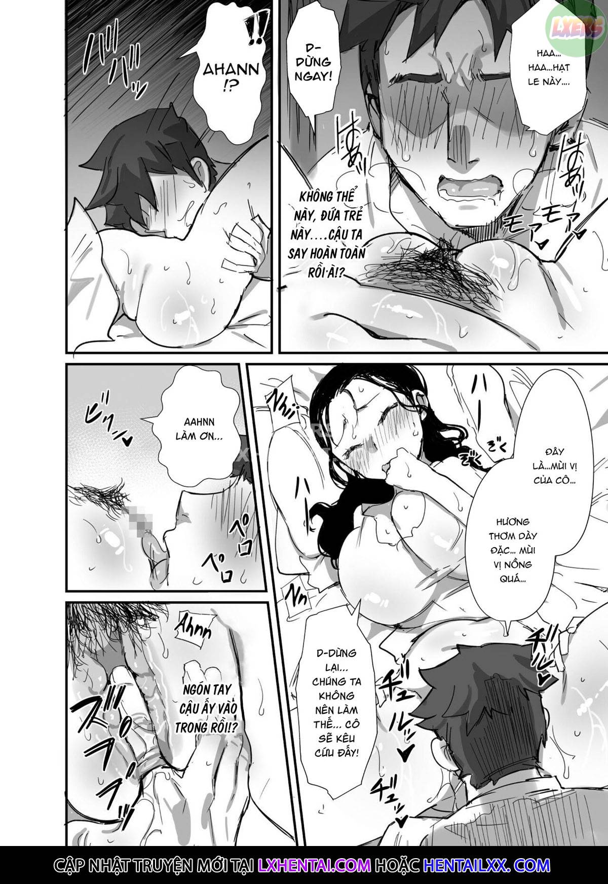 HentaiVN.net - Ảnh 16 - Mùa hè cùng người phụ nữ lớn tuổi - Chap 2