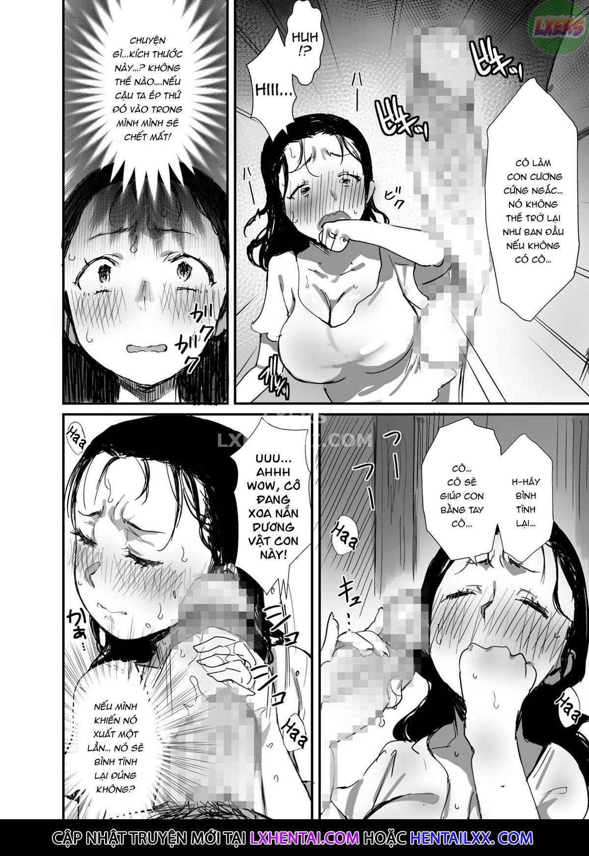 HentaiVN.net - Ảnh 18 - Mùa hè cùng người phụ nữ lớn tuổi - Chap 2