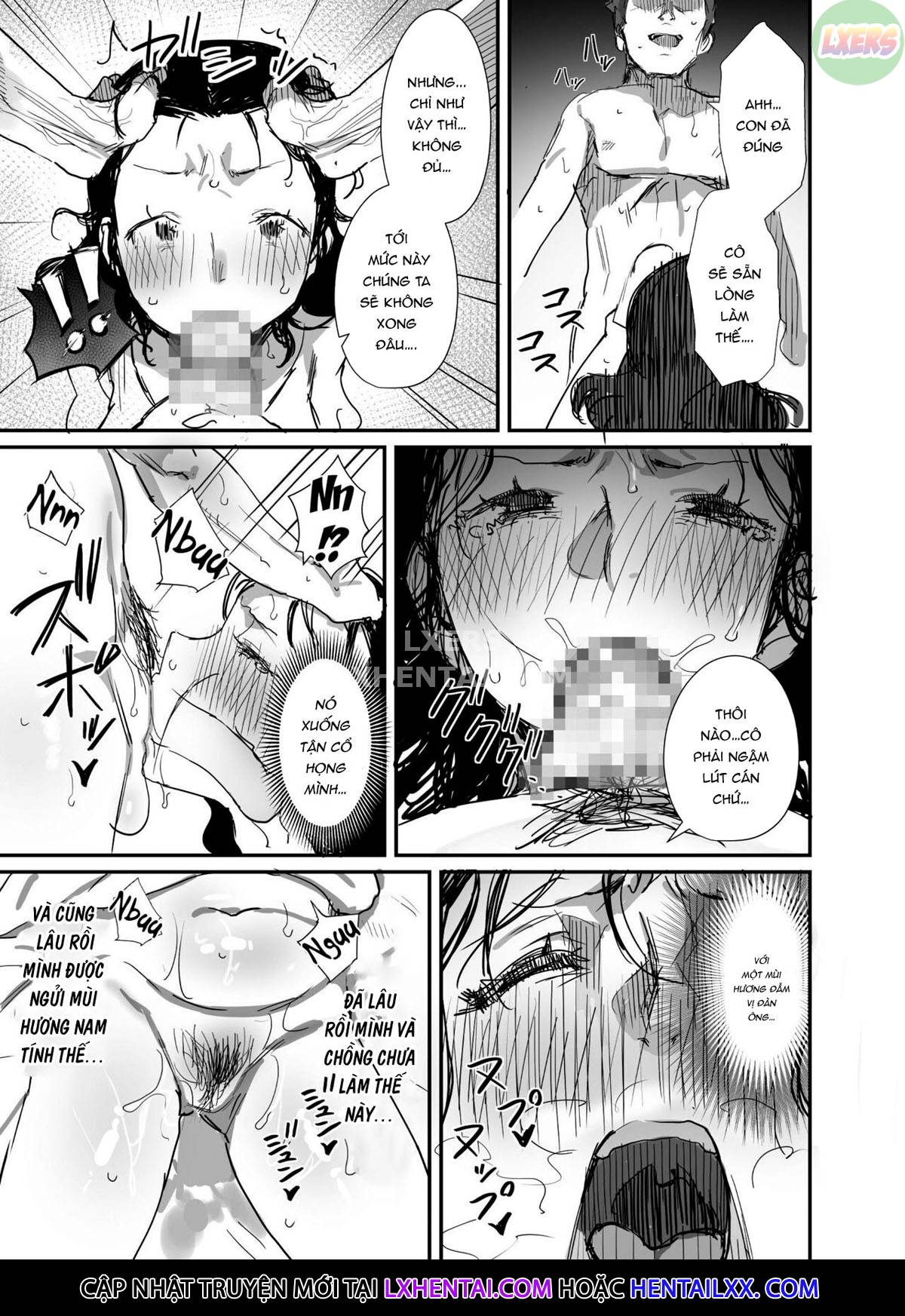 HentaiVN.net - Ảnh 19 - Mùa hè cùng người phụ nữ lớn tuổi - Chap 2