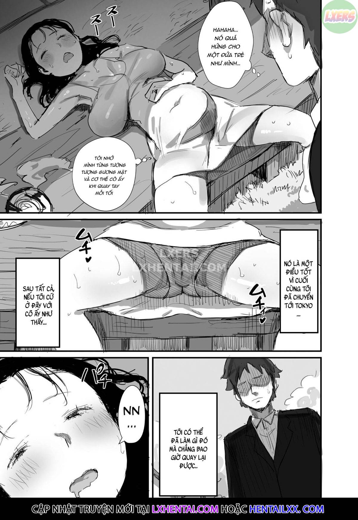 HentaiVN.net - Ảnh 3 - Mùa hè cùng người phụ nữ lớn tuổi - Chap 2