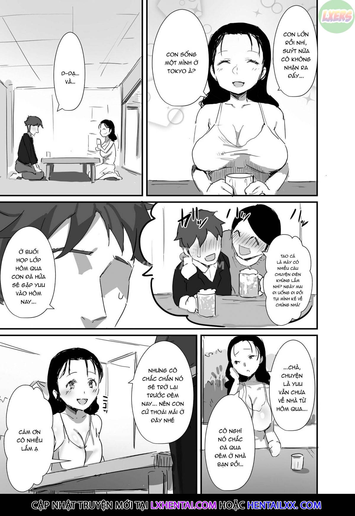 HentaiVN.net - Ảnh 5 - Mùa hè cùng người phụ nữ lớn tuổi - Chap 2