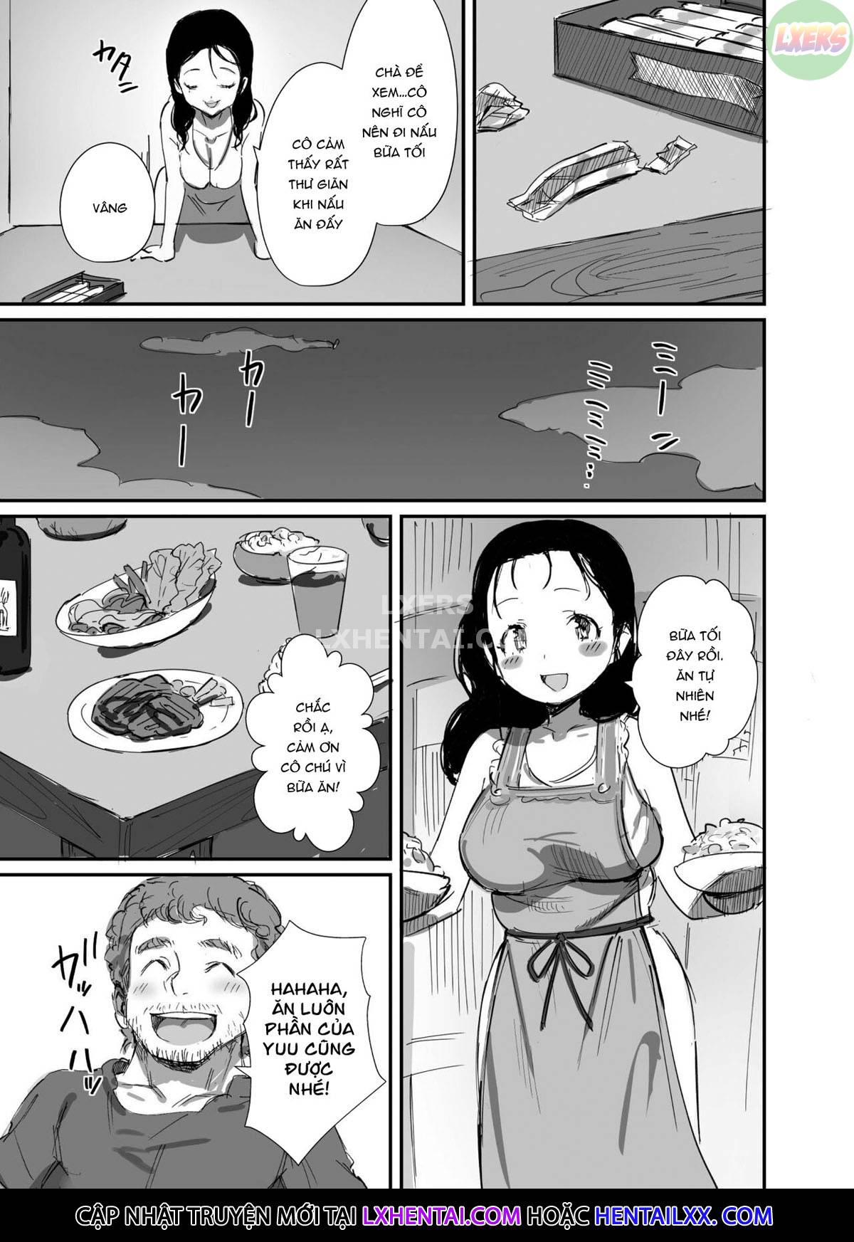 HentaiVN.net - Ảnh 7 - Mùa hè cùng người phụ nữ lớn tuổi - Chap 2