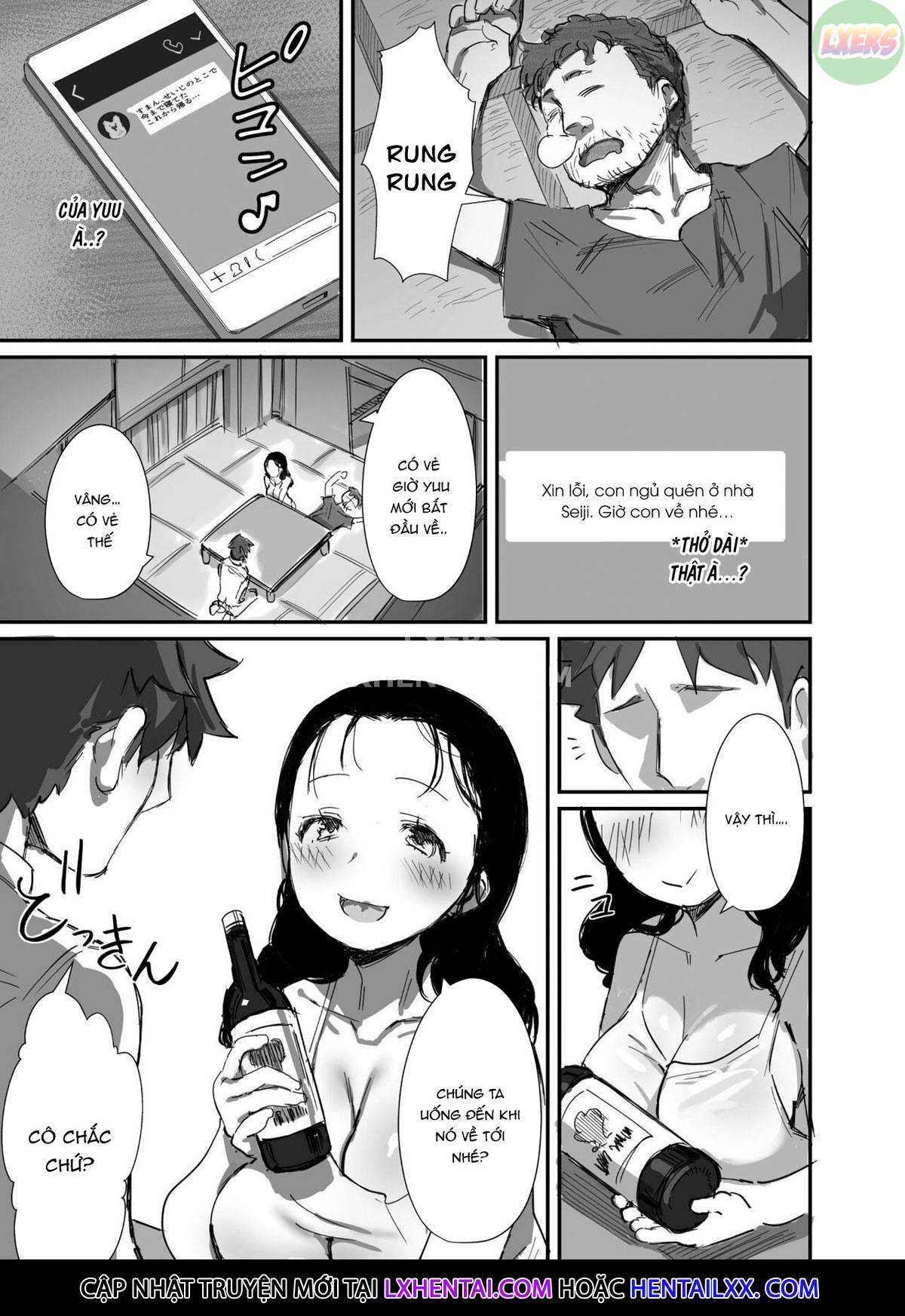 HentaiVN.net - Ảnh 9 - Mùa hè cùng người phụ nữ lớn tuổi - Chap 2