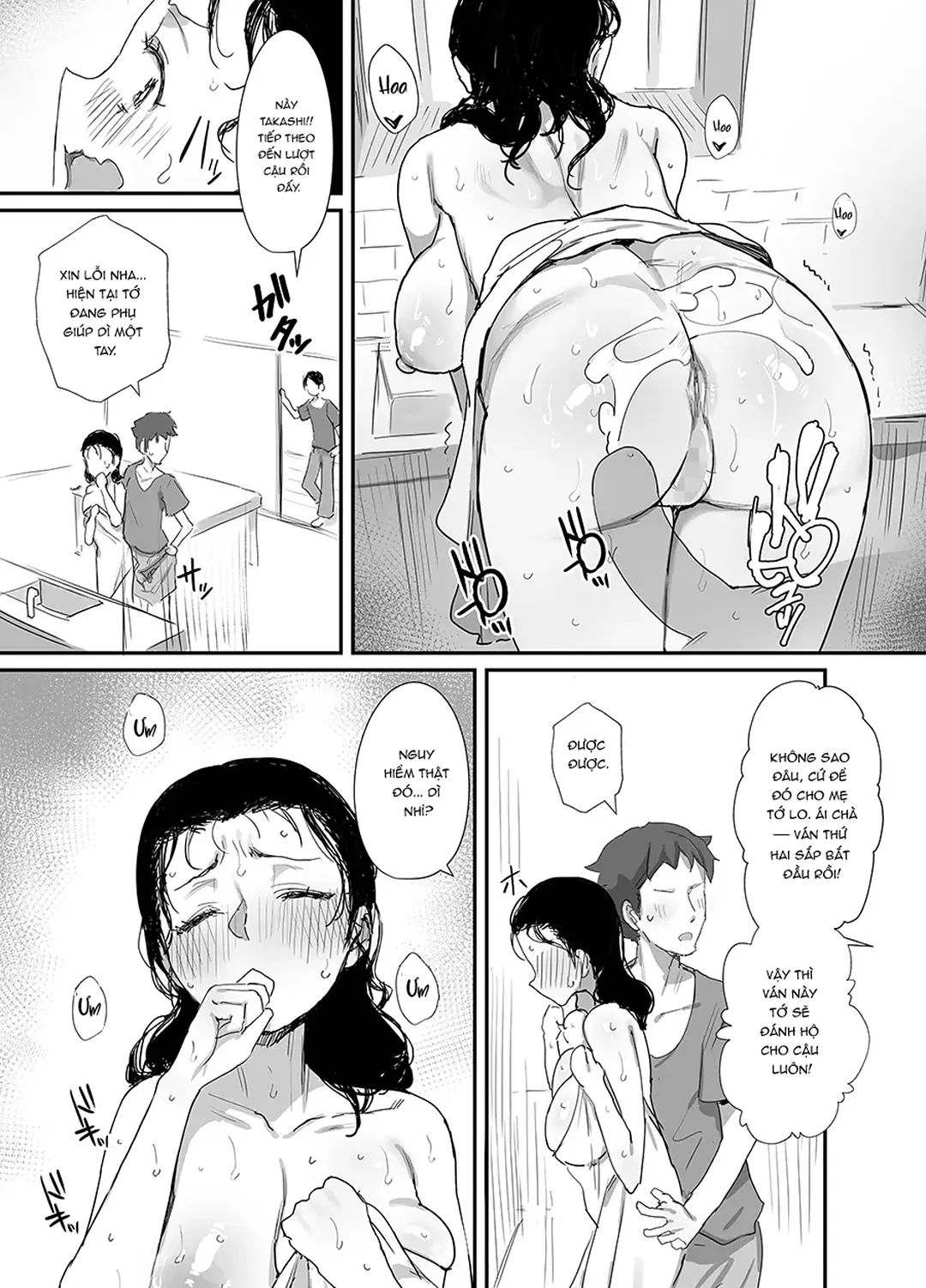 HentaiVN.net - Ảnh 13 - Mùa hè cùng người phụ nữ lớn tuổi - Chap 3