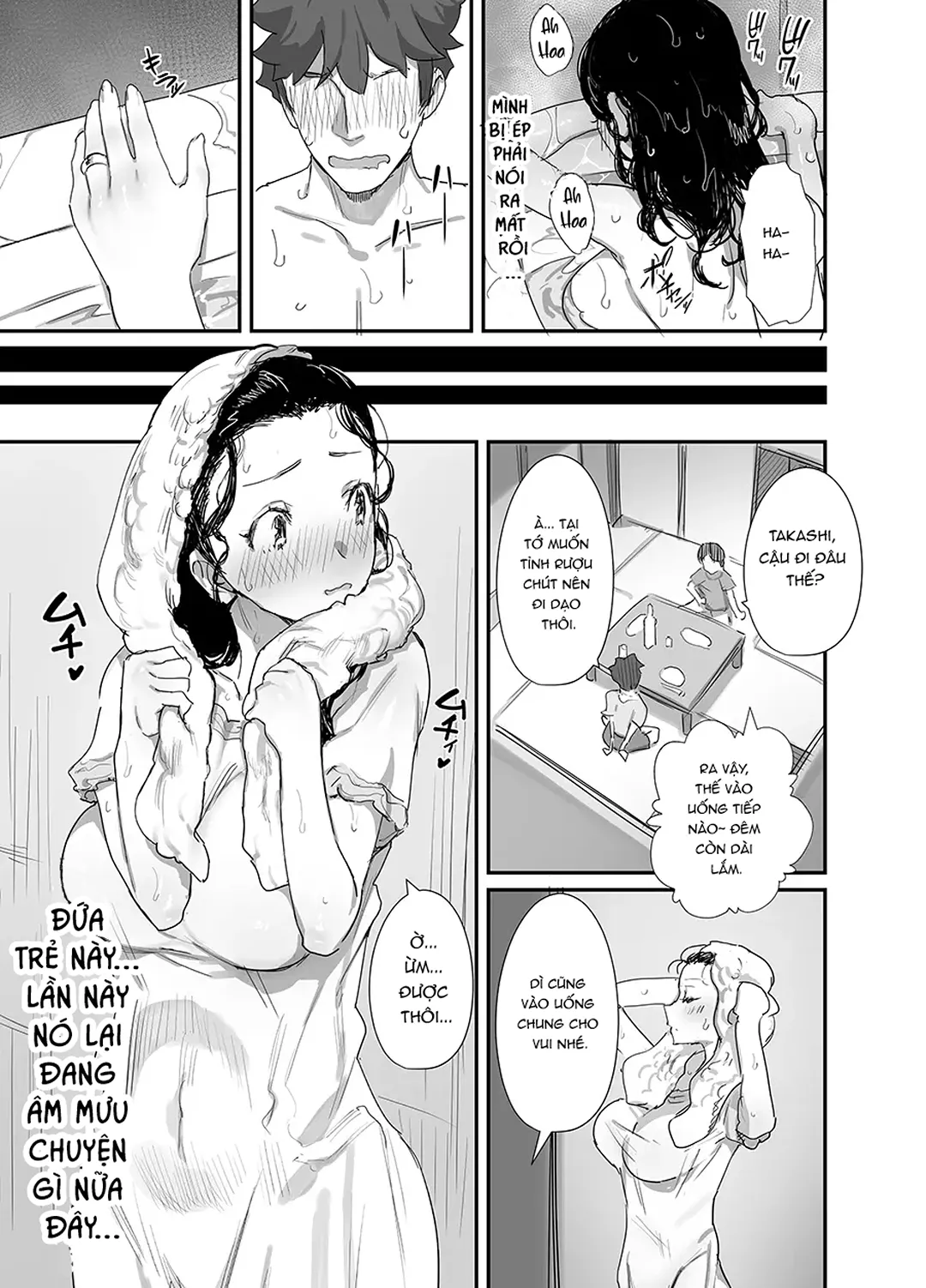 HentaiVN.net - Ảnh 19 - Mùa hè cùng người phụ nữ lớn tuổi - Chap 3