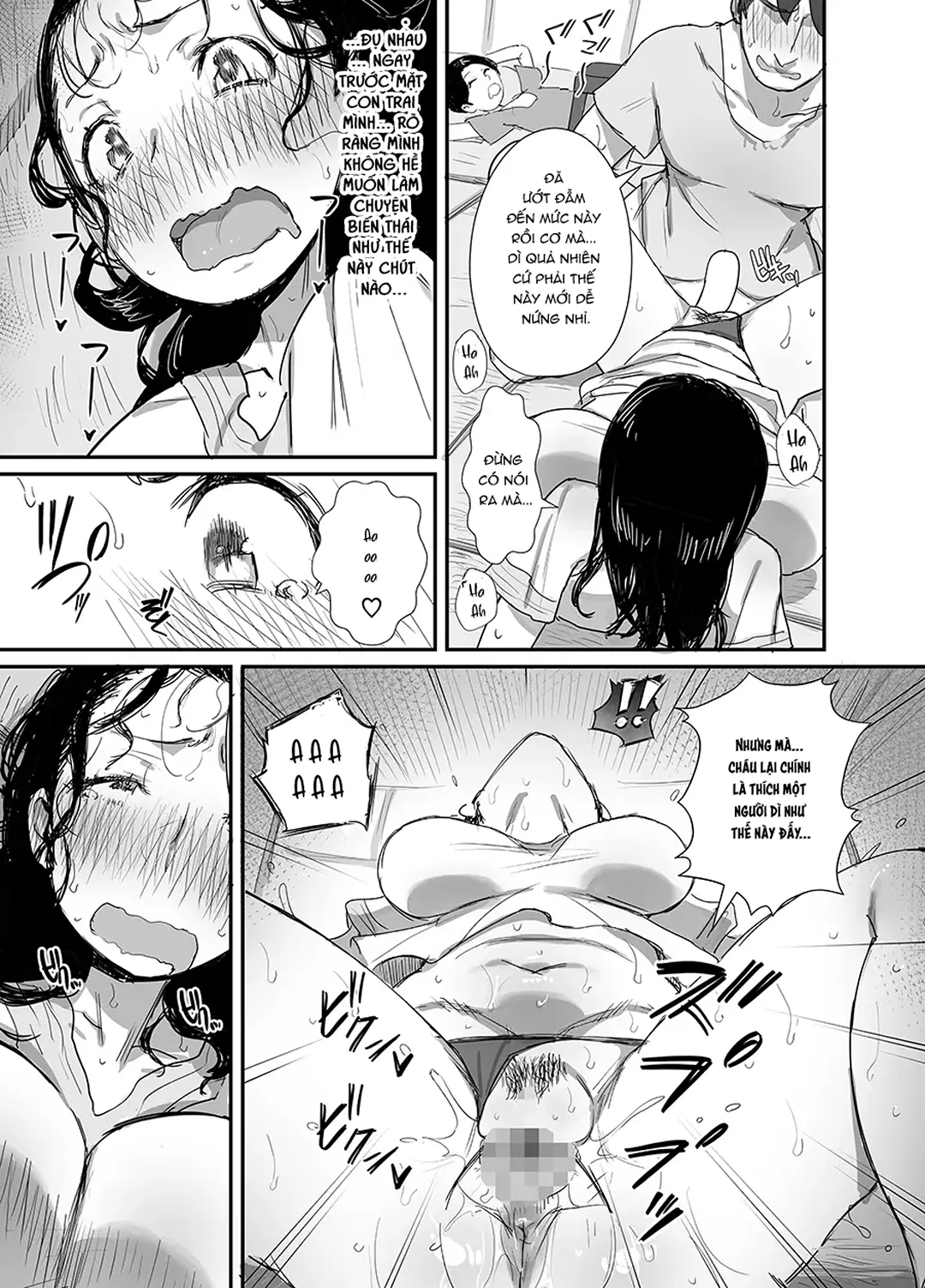 HentaiVN.net - Ảnh 23 - Mùa hè cùng người phụ nữ lớn tuổi - Chap 3