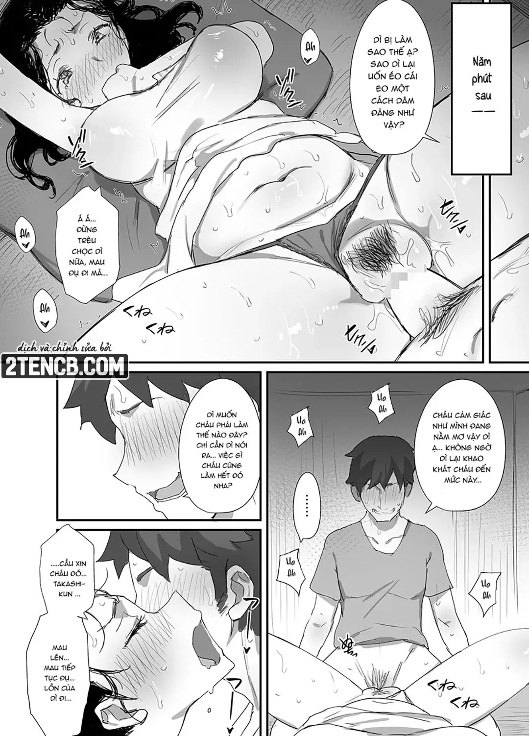 HentaiVN.net - Ảnh 24 - Mùa hè cùng người phụ nữ lớn tuổi - Chap 3