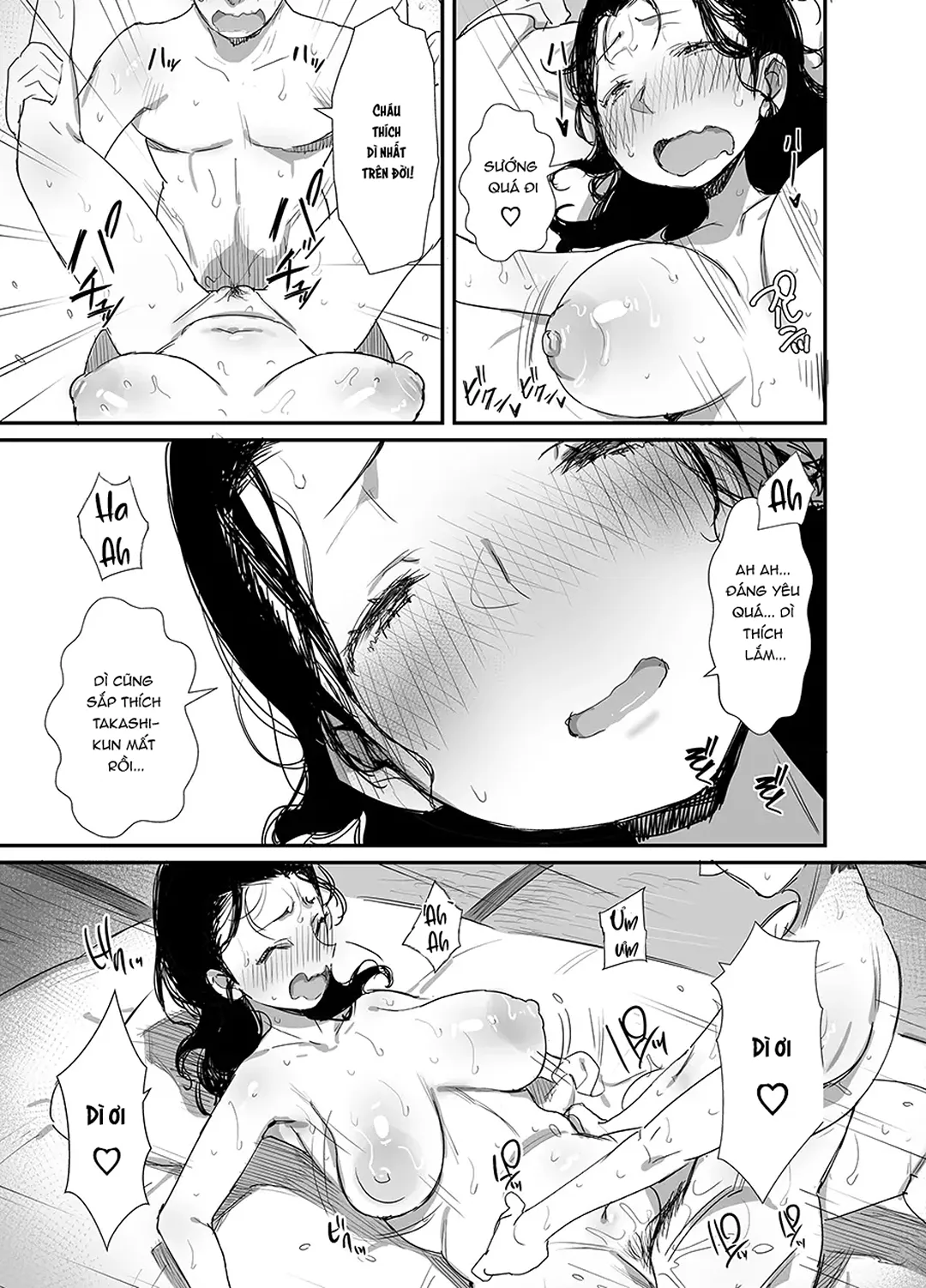 HentaiVN.net - Ảnh 29 - Mùa hè cùng người phụ nữ lớn tuổi - Chap 3