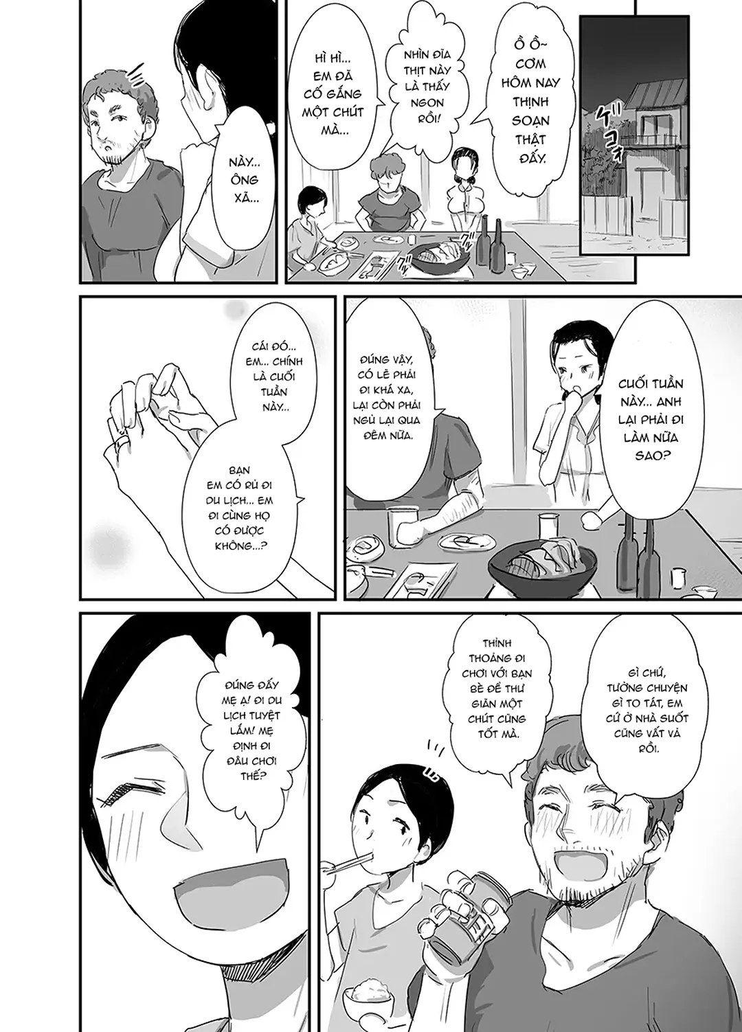 HentaiVN.net - Ảnh 40 - Mùa hè cùng người phụ nữ lớn tuổi - Chap 3
