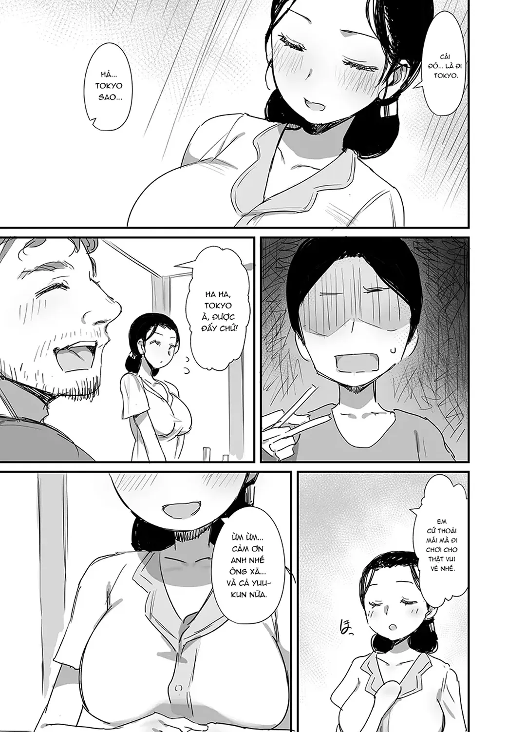 HentaiVN.net - Ảnh 41 - Mùa hè cùng người phụ nữ lớn tuổi - Chap 3
