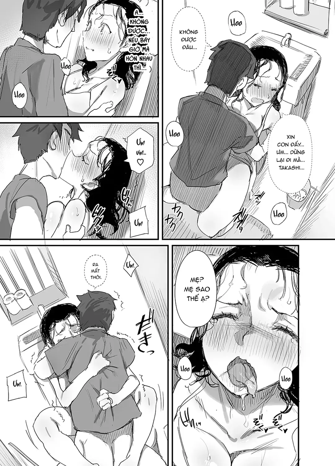 HentaiVN.net - Ảnh 7 - Mùa hè cùng người phụ nữ lớn tuổi - Chap 3