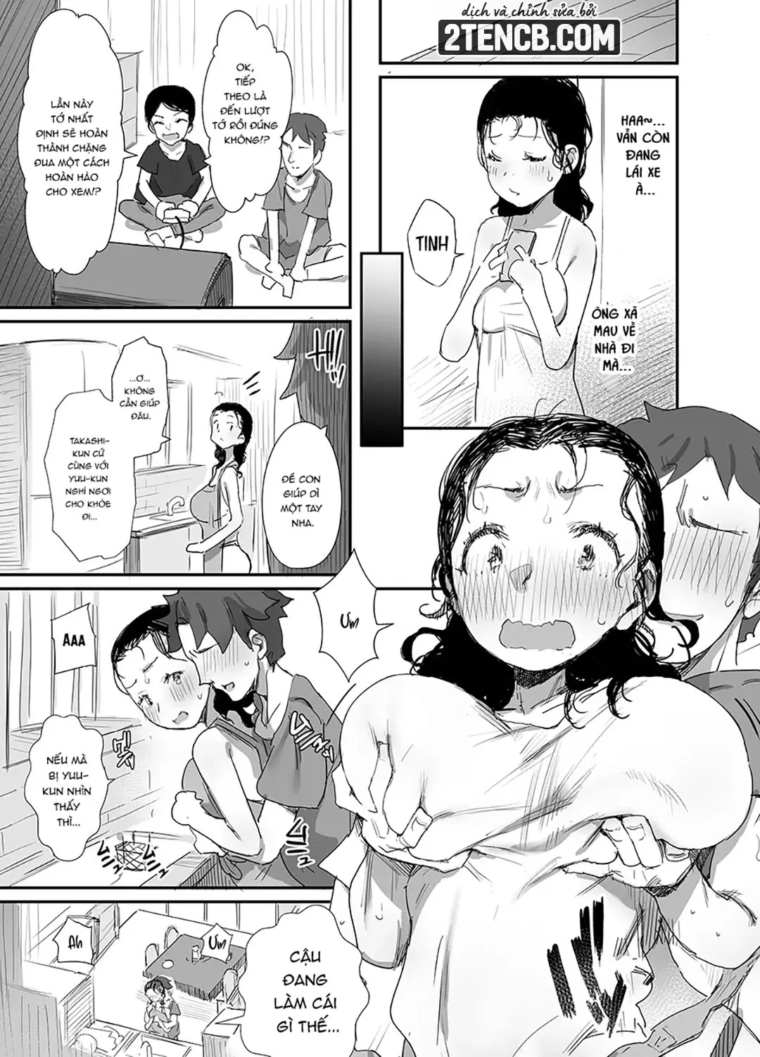 HentaiVN.net - Ảnh 9 - Mùa hè cùng người phụ nữ lớn tuổi - Chap 3