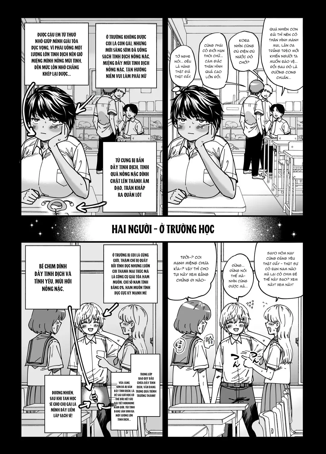 HentaiVN.net - Ảnh 13 - Kasshoku Dekadeka Boyish! Nagisa-chan - Chap 1