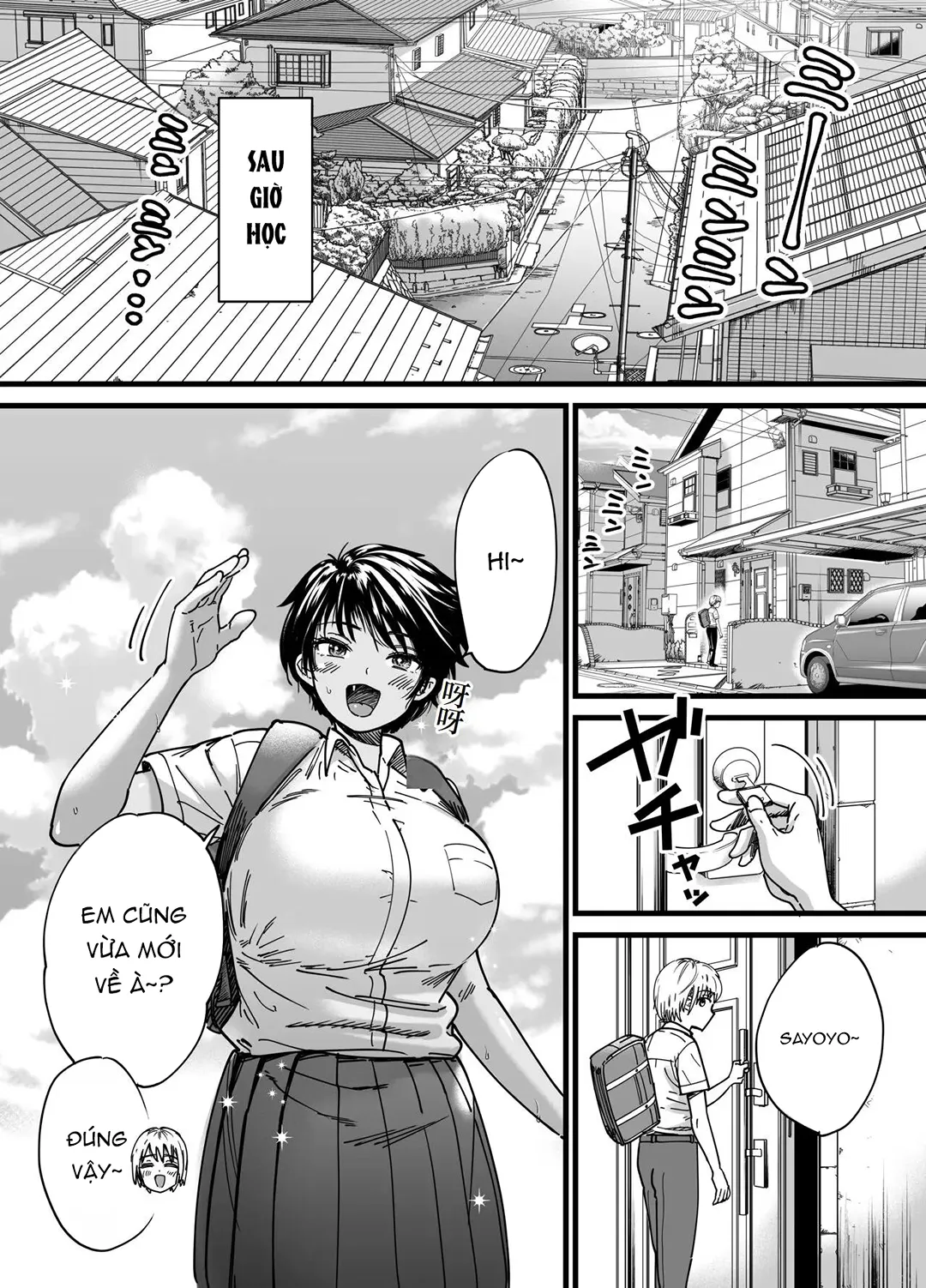 HentaiVN.net - Ảnh 14 - Kasshoku Dekadeka Boyish! Nagisa-chan - Chap 1