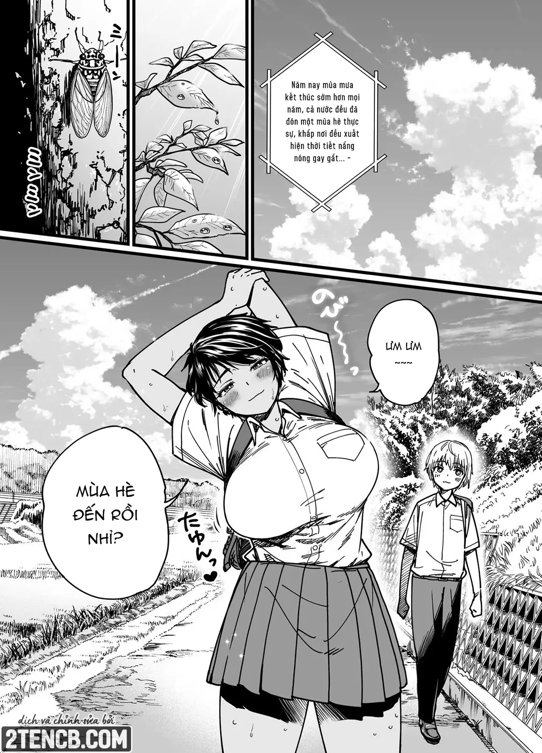 HentaiVN.net - Ảnh 3 - Kasshoku Dekadeka Boyish! Nagisa-chan - Chap 1