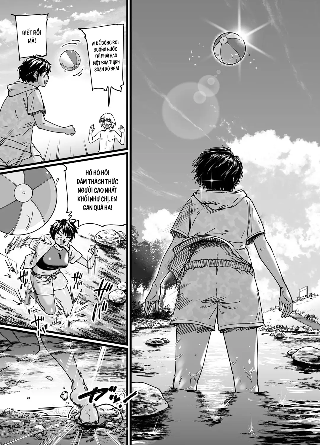 HentaiVN.net - Ảnh 42 - Kasshoku Dekadeka Boyish! Nagisa-chan - Chap 1
