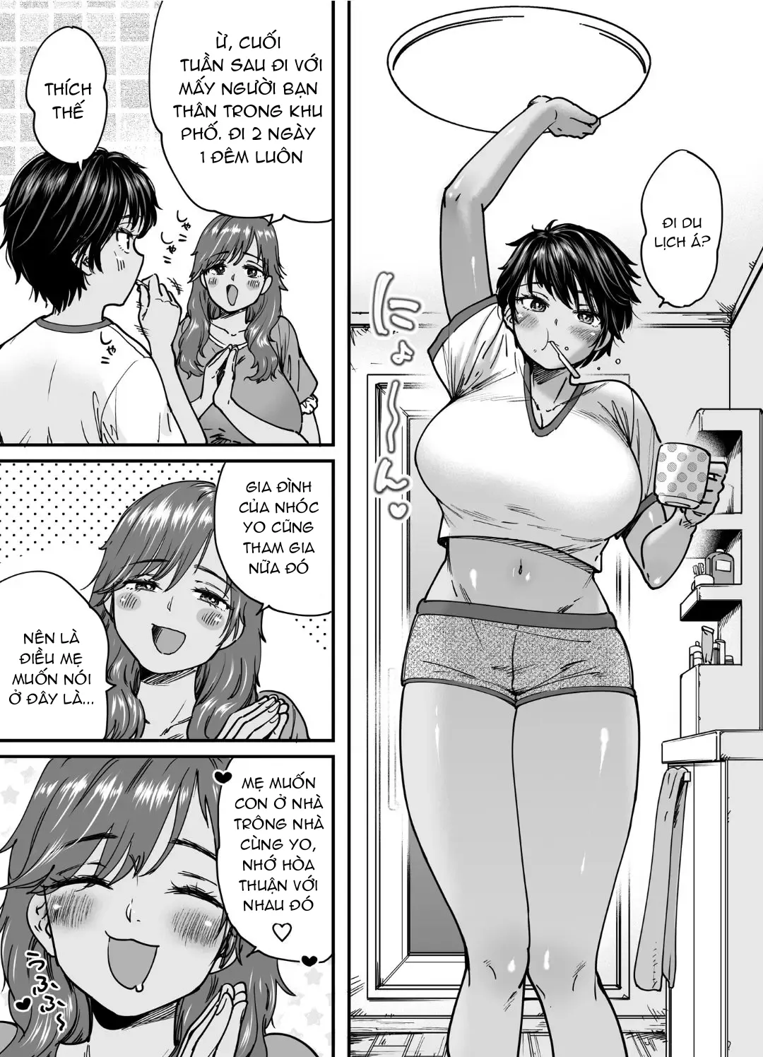 HentaiVN.net - Ảnh 4 - Kasshoku Dekadeka Boyish! Nagisa-chan - Chap 2