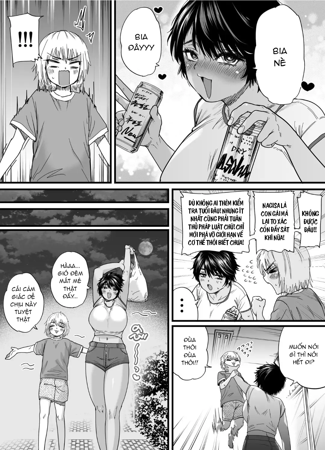 HentaiVN.net - Ảnh 43 - Kasshoku Dekadeka Boyish! Nagisa-chan - Chap 2