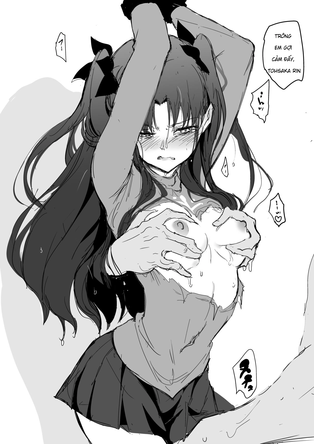 HentaiVN.net - Ảnh 3 - Tosaka Shimai Ryoujoku Rin Hen -after - Chap 1