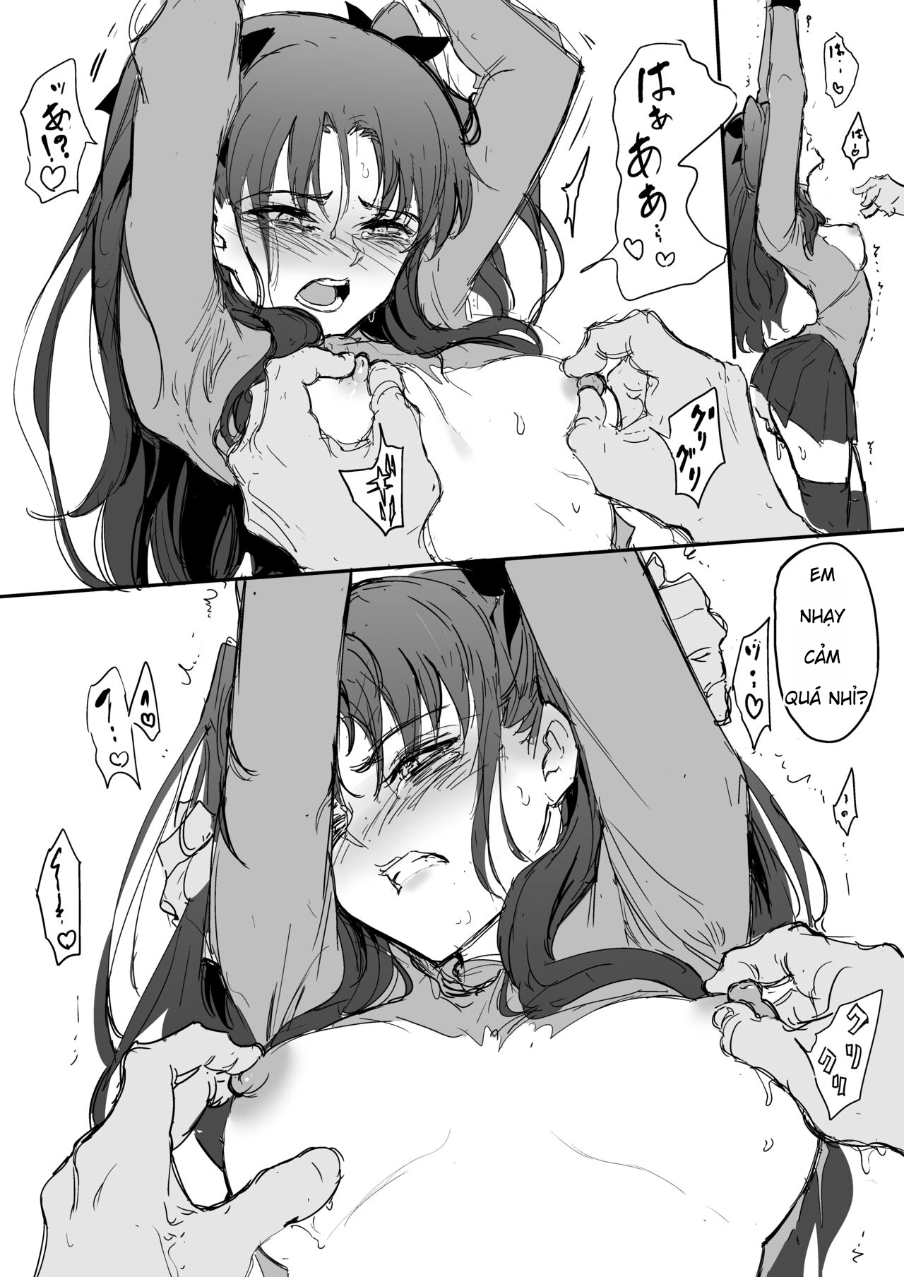 HentaiVN.net - Ảnh 6 - Tosaka Shimai Ryoujoku Rin Hen -after - Chap 1