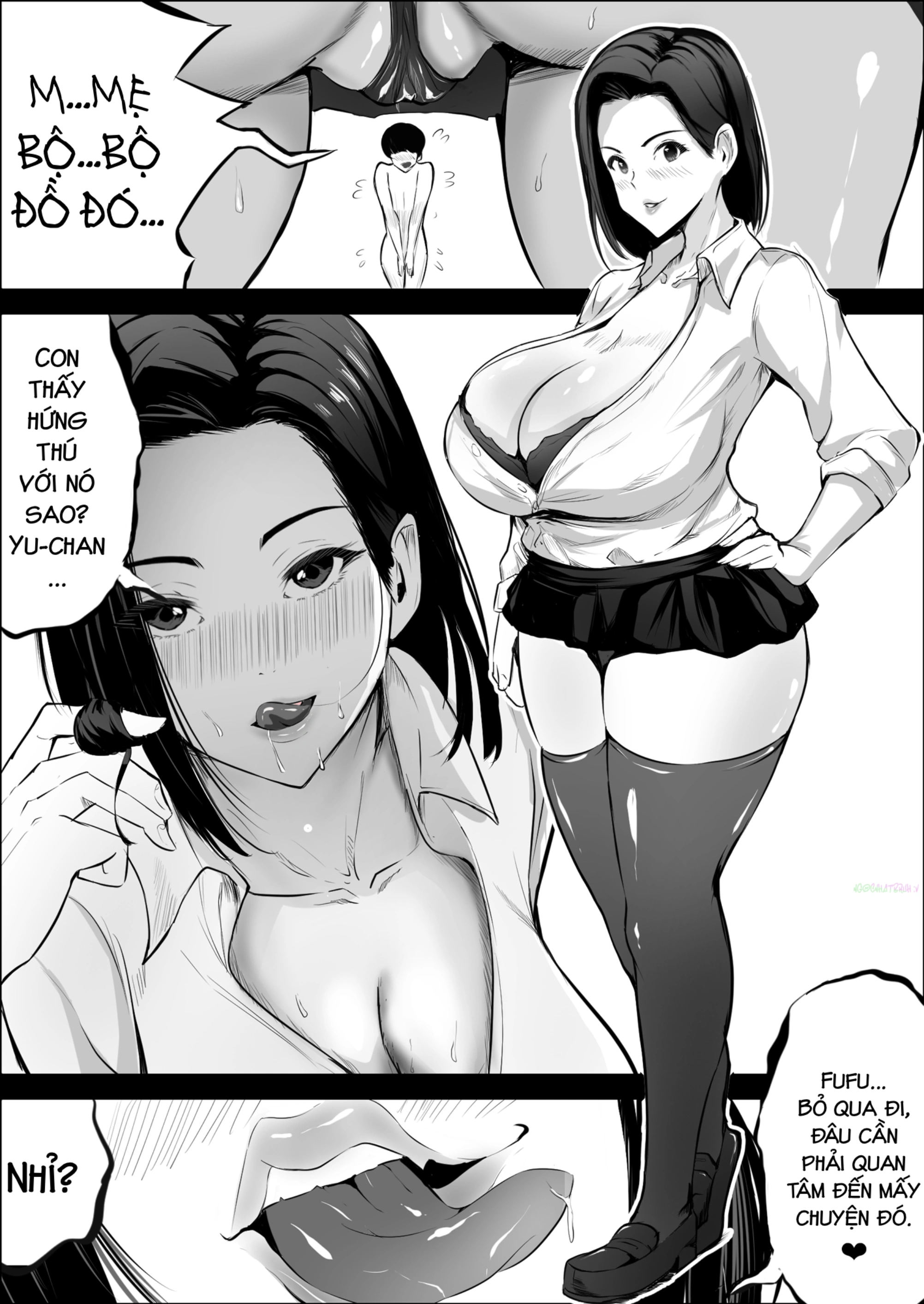 HentaiVN.net - Ảnh 30 - Boku no Daisuki na Kaa-san ga Namaiki na Tomodachi no Tsugou no Ii SeFri ni Natta Wake. - Chap 1