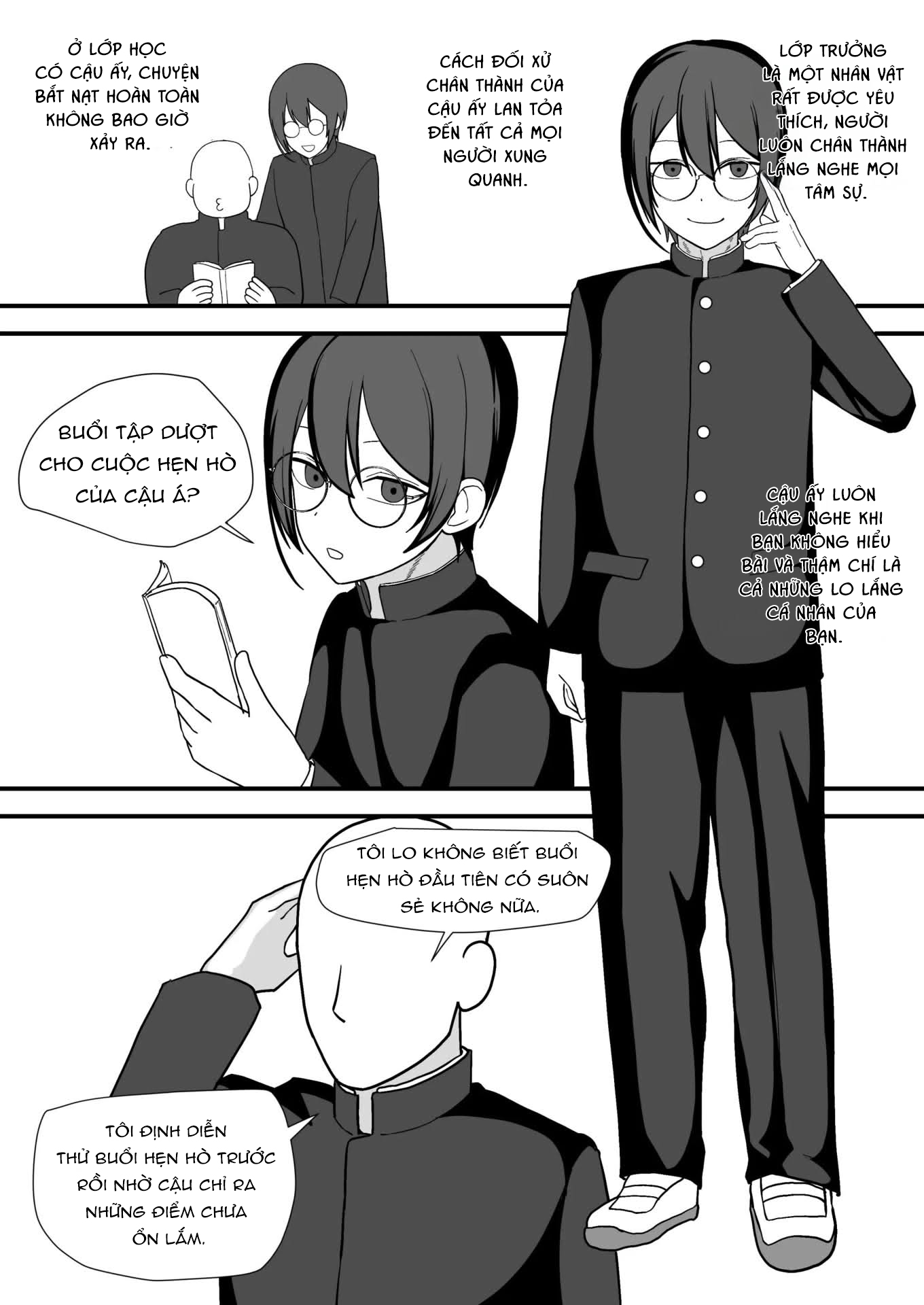 HentaiVN.net - Ảnh 3 - Mối quan hệ bí mật với lớp trưởng - Chap 1