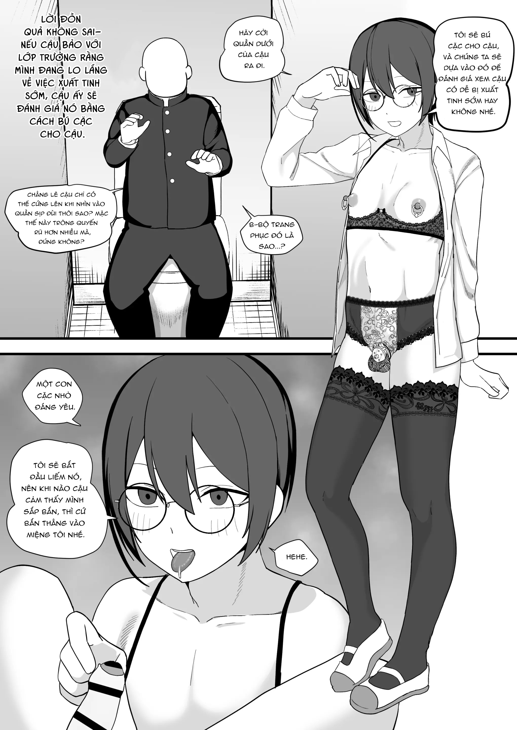 HentaiVN.net - Ảnh 30 - Mối quan hệ bí mật với lớp trưởng - Chap 1