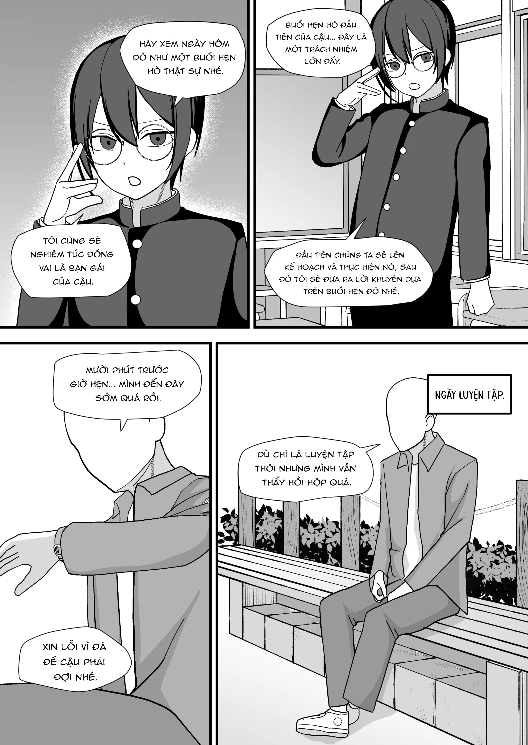HentaiVN.net - Ảnh 4 - Mối quan hệ bí mật với lớp trưởng - Chap 1