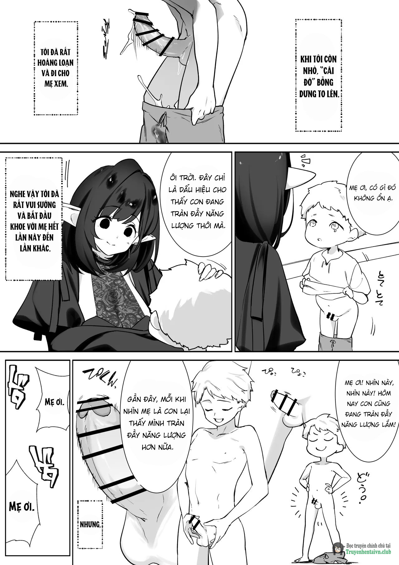 HentaiVN.net - Ảnh 15 - Elf no Milk de Otona ni Narimashita - Chap 1