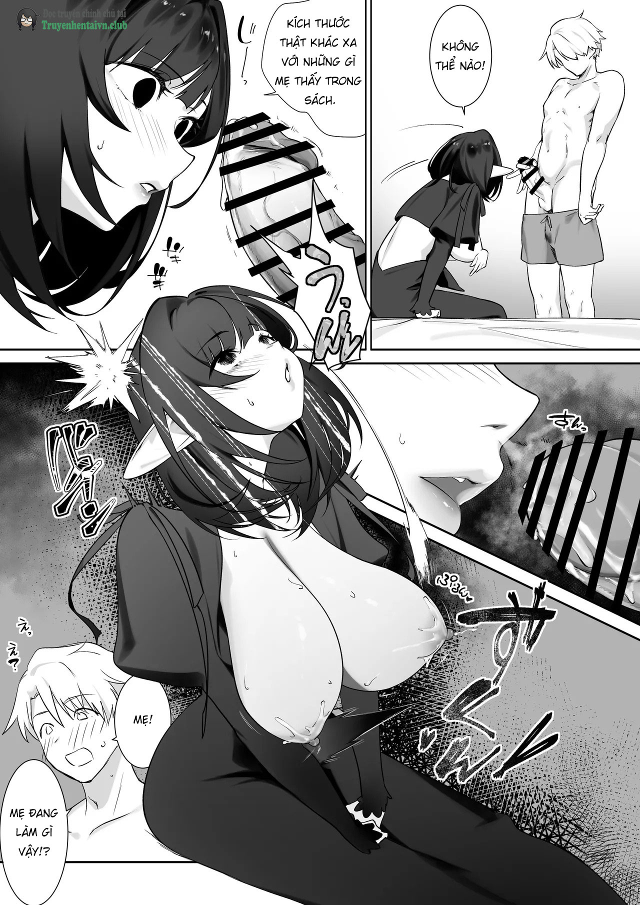 HentaiVN.net - Ảnh 28 - Elf no Milk de Otona ni Narimashita - Chap 1