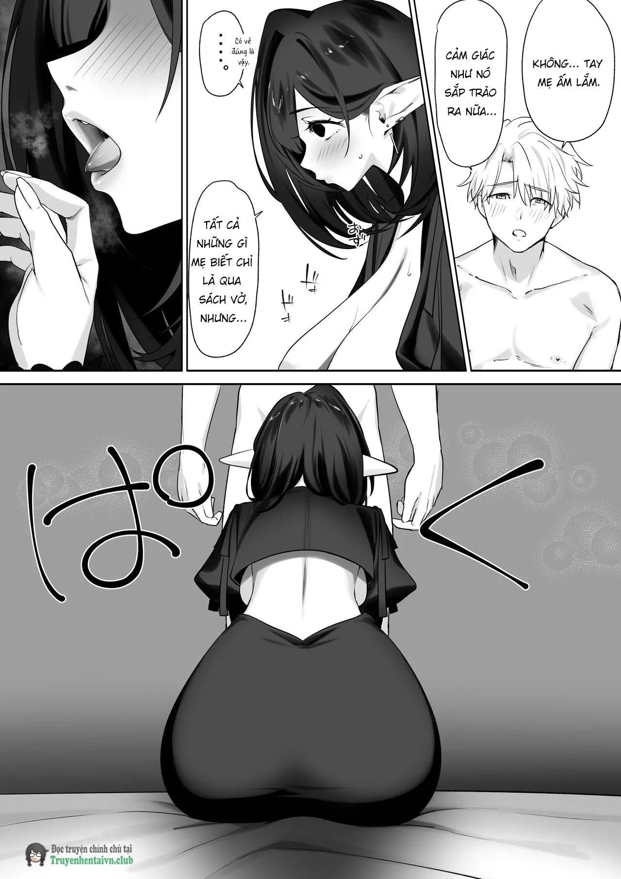HentaiVN.net - Ảnh 30 - Elf no Milk de Otona ni Narimashita - Chap 1