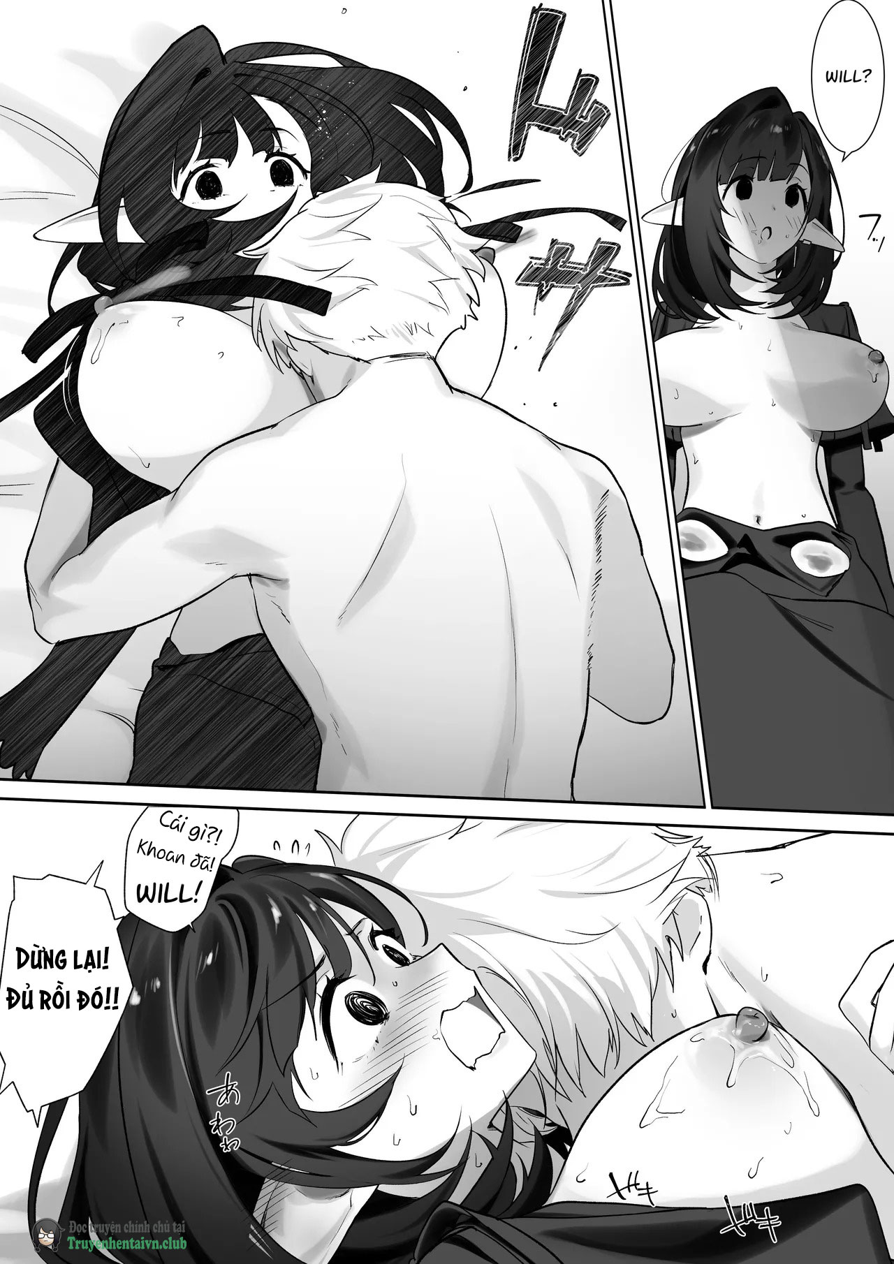 HentaiVN.net - Ảnh 34 - Elf no Milk de Otona ni Narimashita - Chap 1