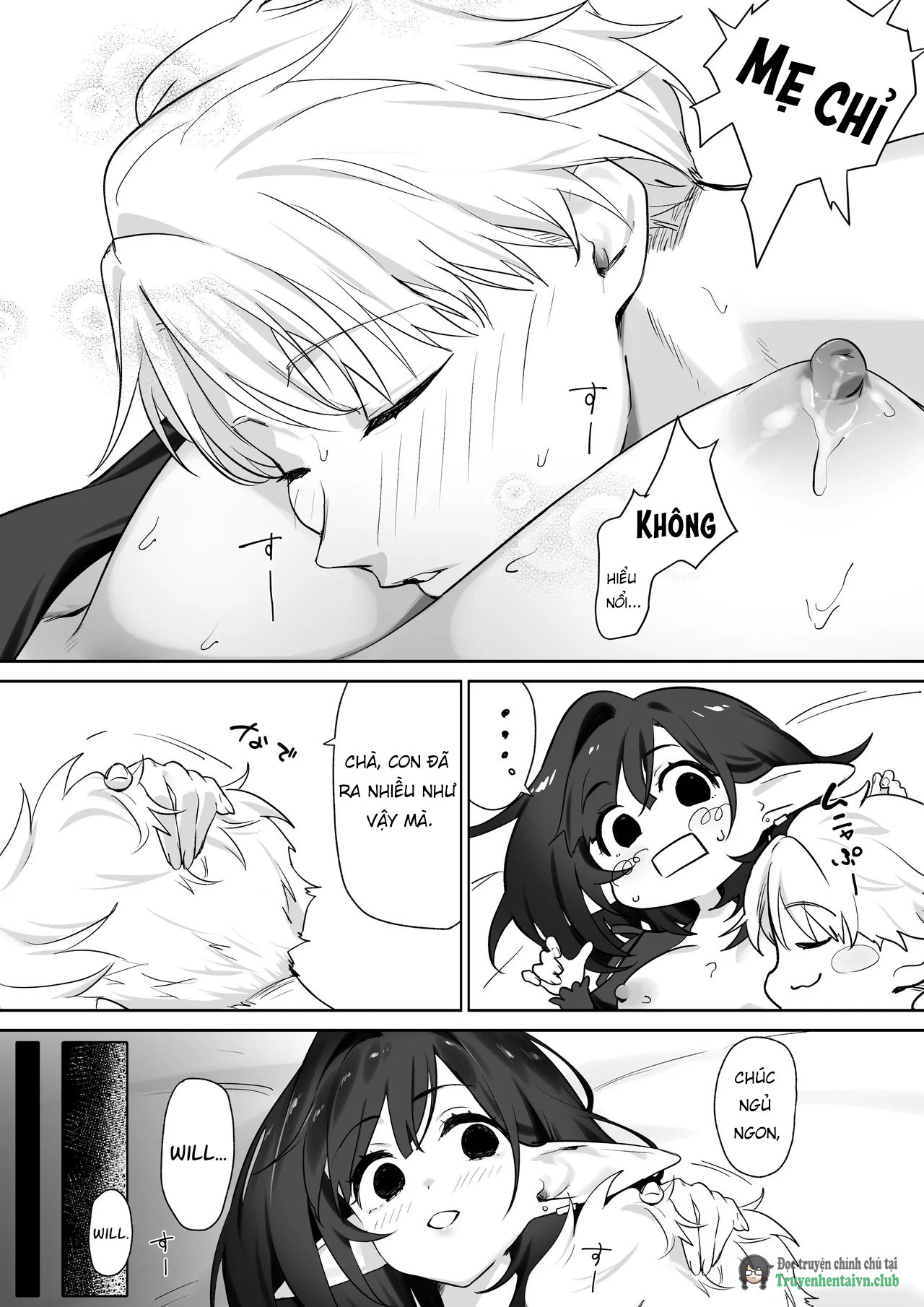 HentaiVN.net - Ảnh 35 - Elf no Milk de Otona ni Narimashita - Chap 1