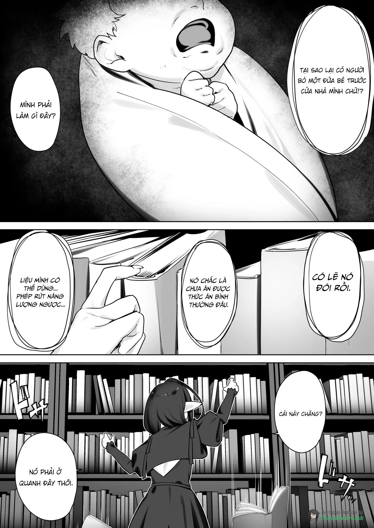 HentaiVN.net - Ảnh 4 - Elf no Milk de Otona ni Narimashita - Chap 1