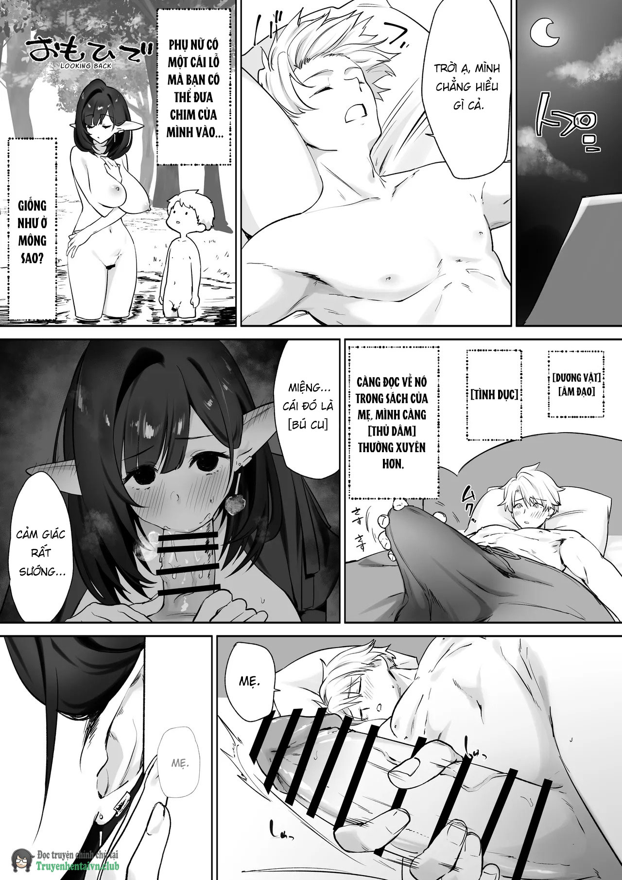 HentaiVN.net - Ảnh 43 - Elf no Milk de Otona ni Narimashita - Chap 1