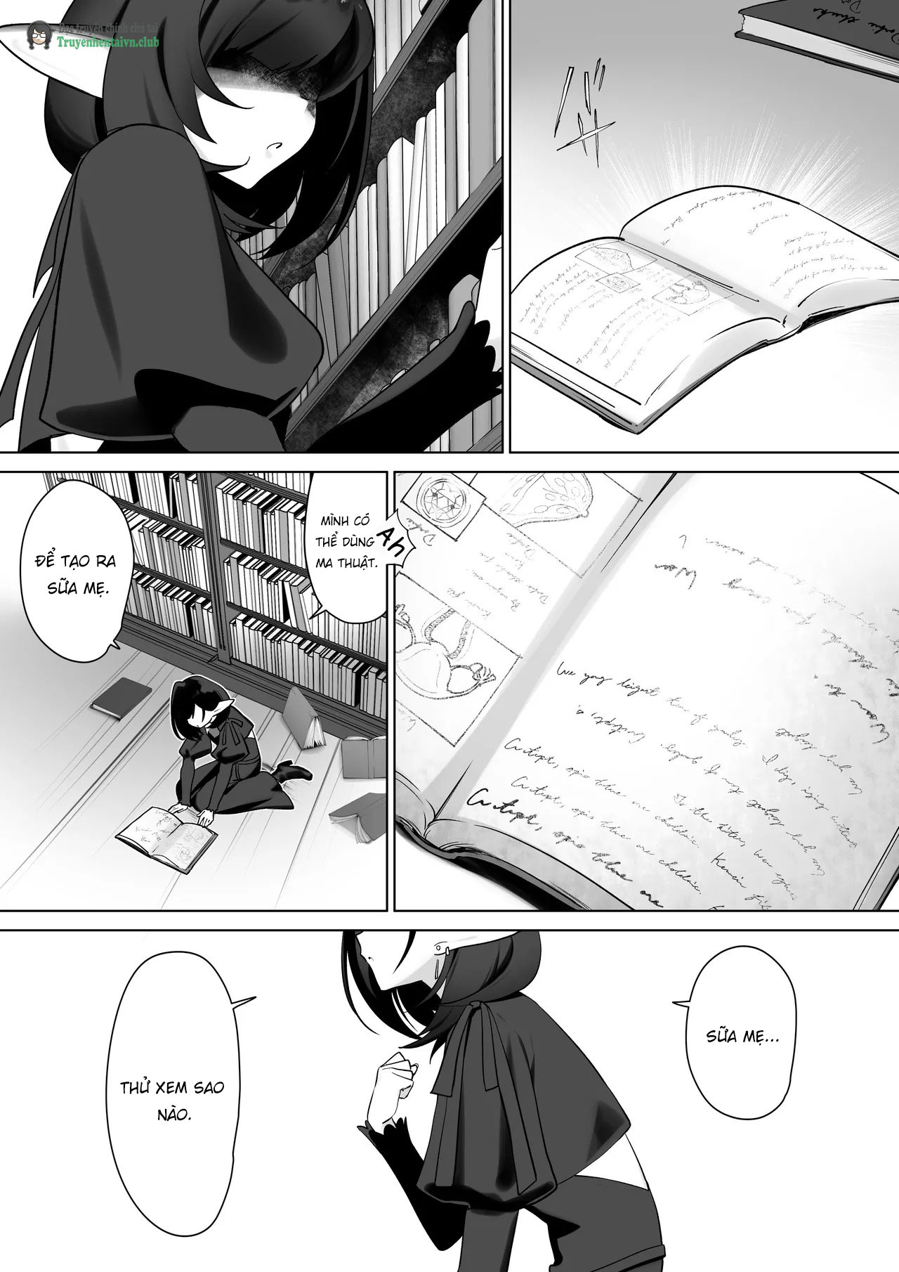 HentaiVN.net - Ảnh 5 - Elf no Milk de Otona ni Narimashita - Chap 1