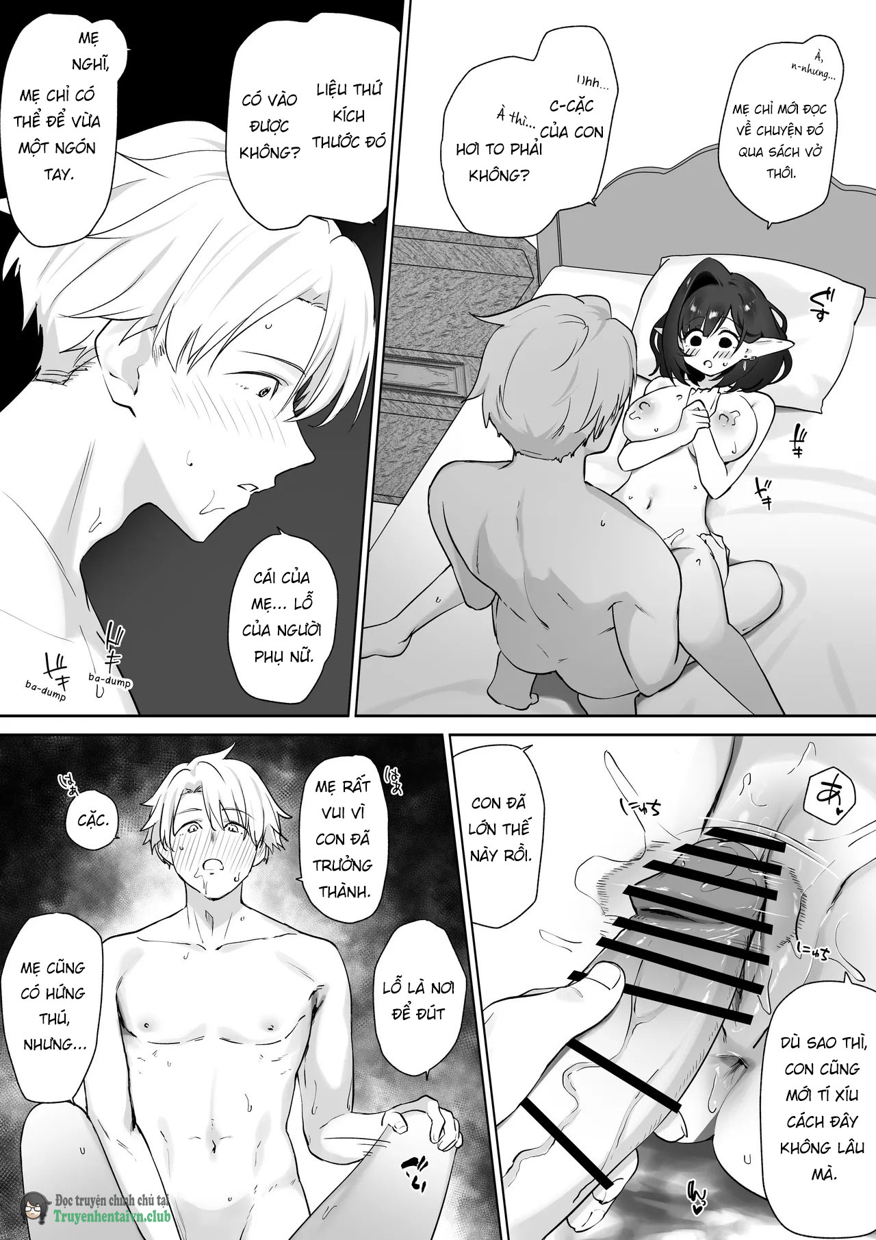 HentaiVN.net - Ảnh 59 - Elf no Milk de Otona ni Narimashita - Chap 1