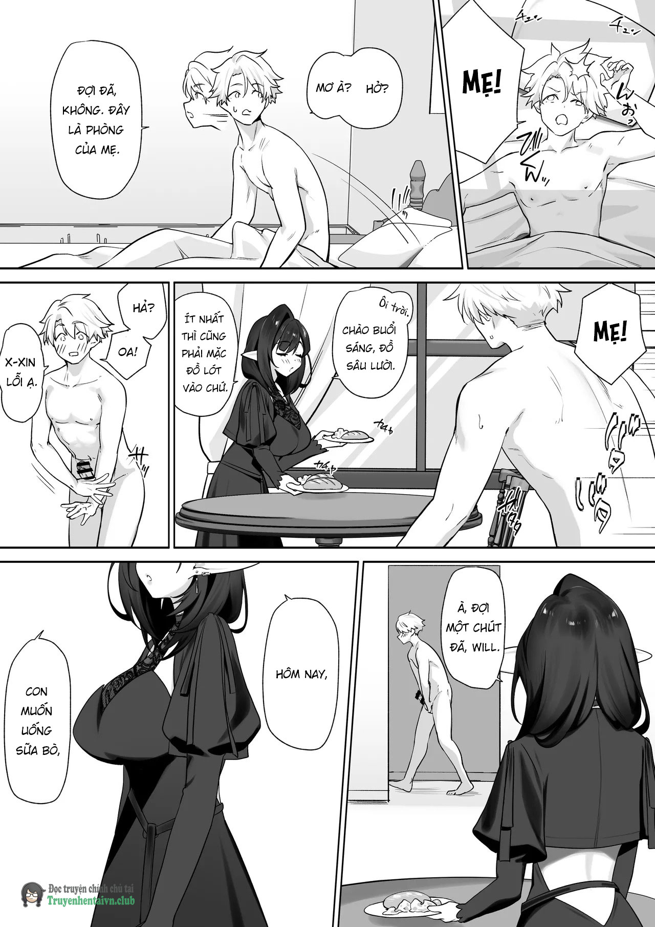 HentaiVN.net - Ảnh 74 - Elf no Milk de Otona ni Narimashita - Chap 1