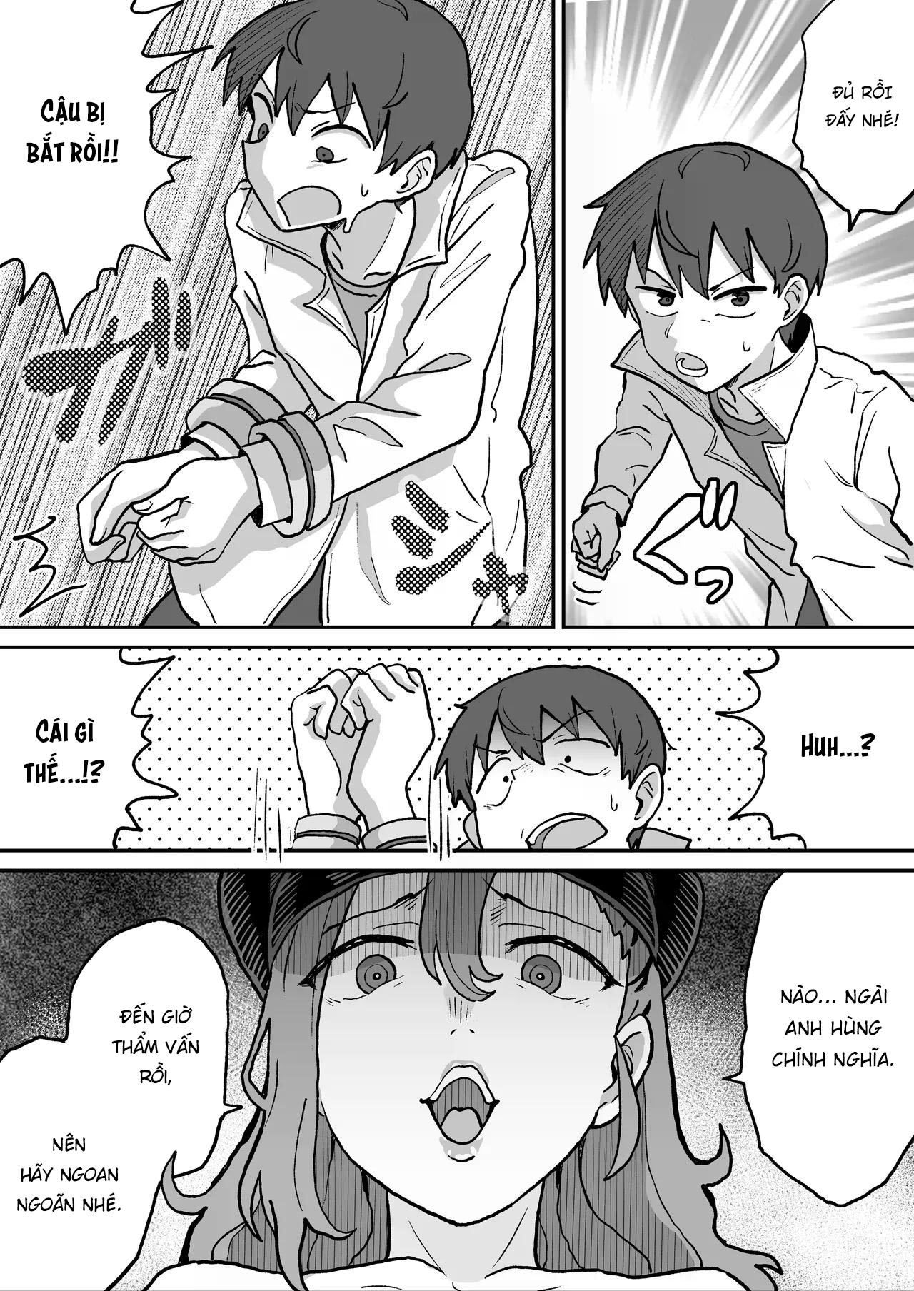 HentaiVN.net - Ảnh 14 - Evil Organization Executive: Black Police - Chap 1