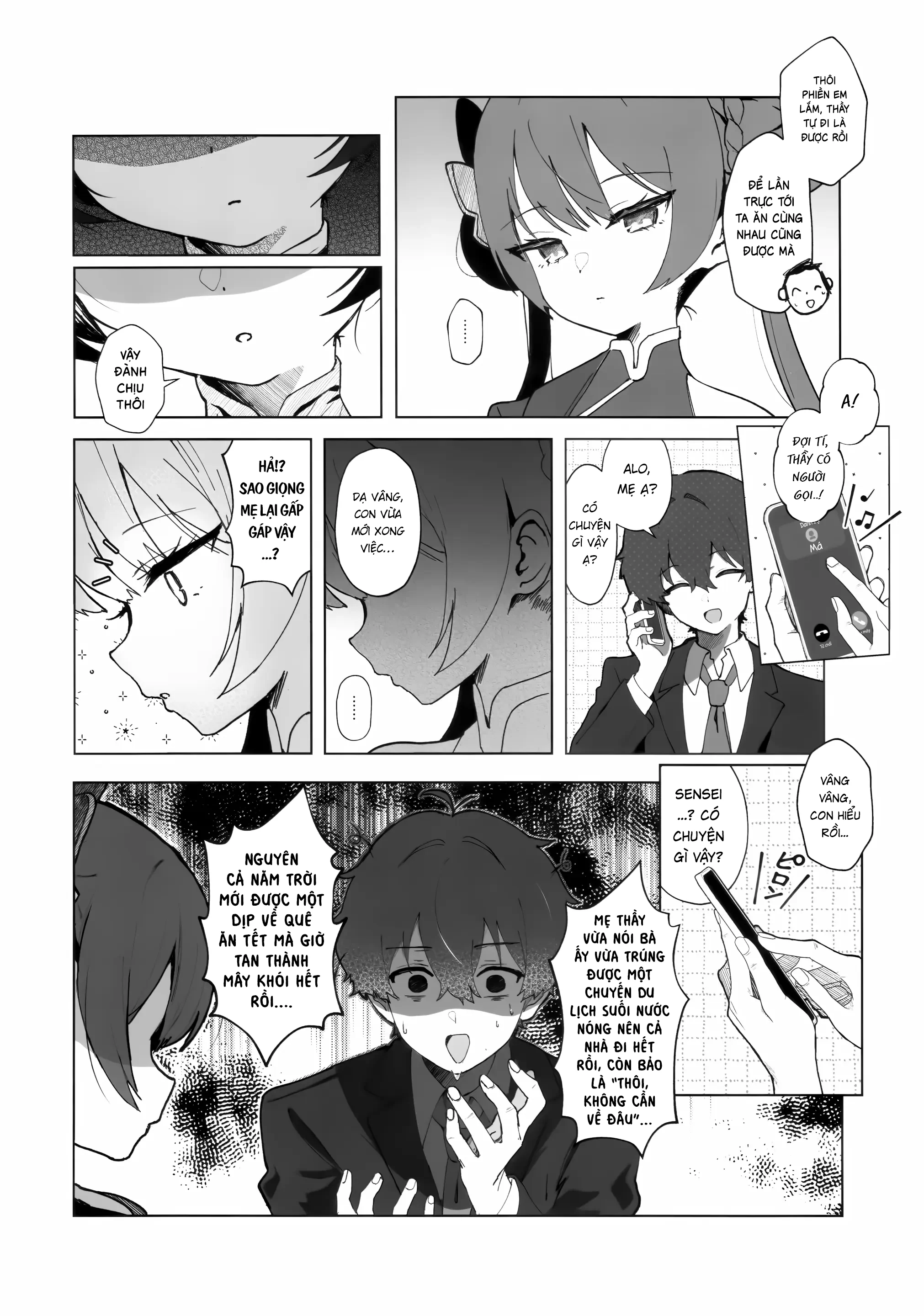 HentaiVN.net - Ảnh 6 - Hoa tan suối ấm, rồng say giấc nồng - Chap 1
