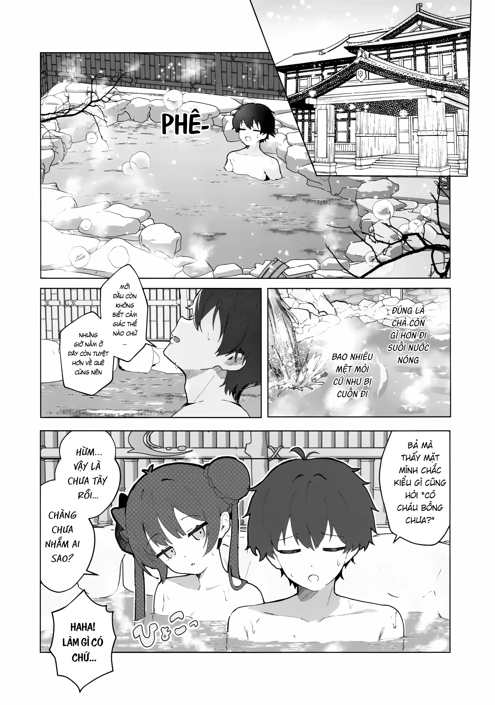 HentaiVN.net - Ảnh 8 - Hoa tan suối ấm, rồng say giấc nồng - Chap 1