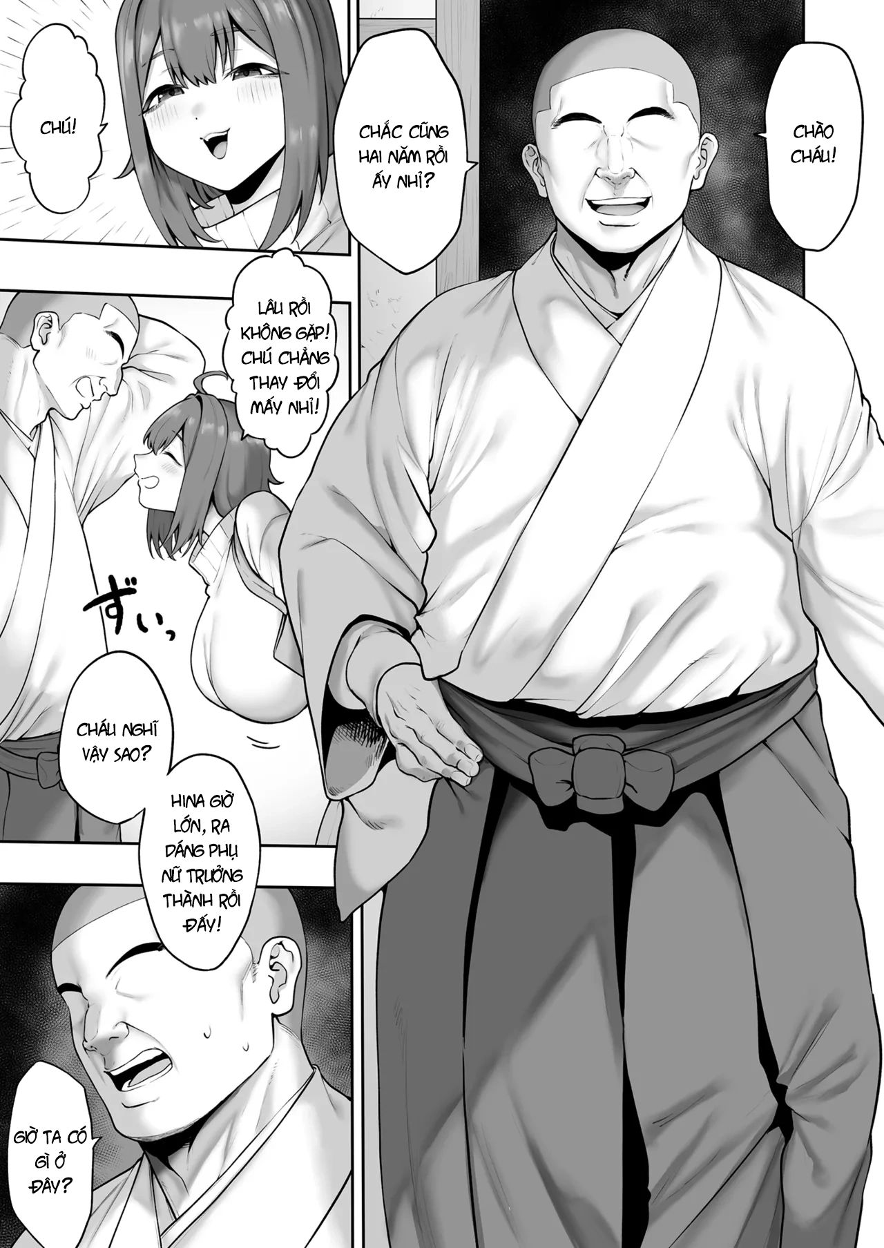 HentaiVN.net - Ảnh 3 - Nhật ký trừ tà cho cô cháu gái ngây thơ! - Chap 1
