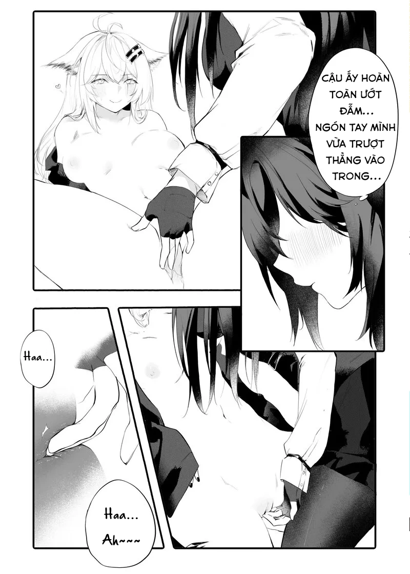 HentaiVN.net - Ảnh 11 - Bạn gái mặc áo khoác của tôi thật dễ thương!! - Chap 1
